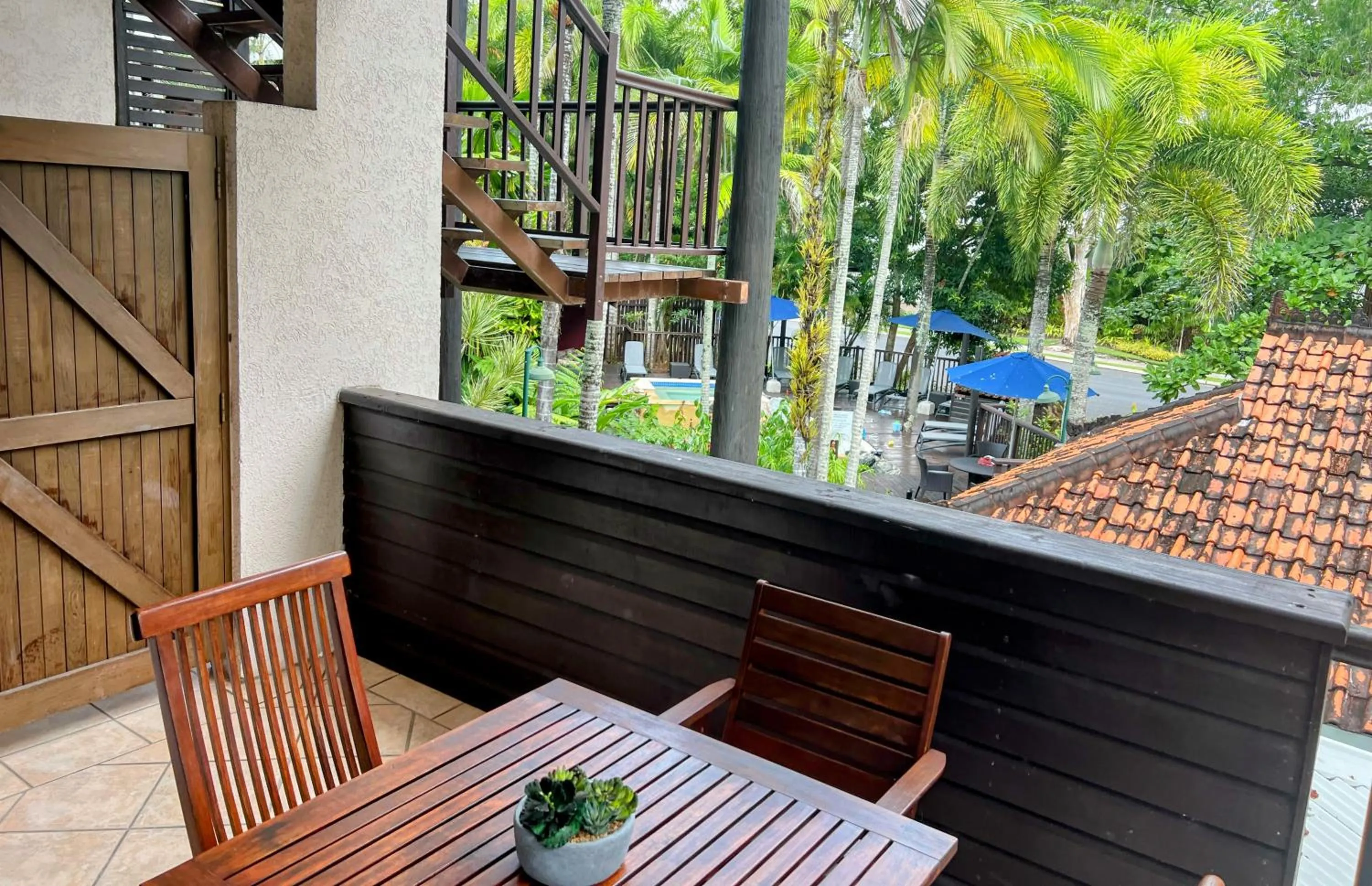 Patio in Hibiscus Resort & Spa - Official Onsite Reception & Check In