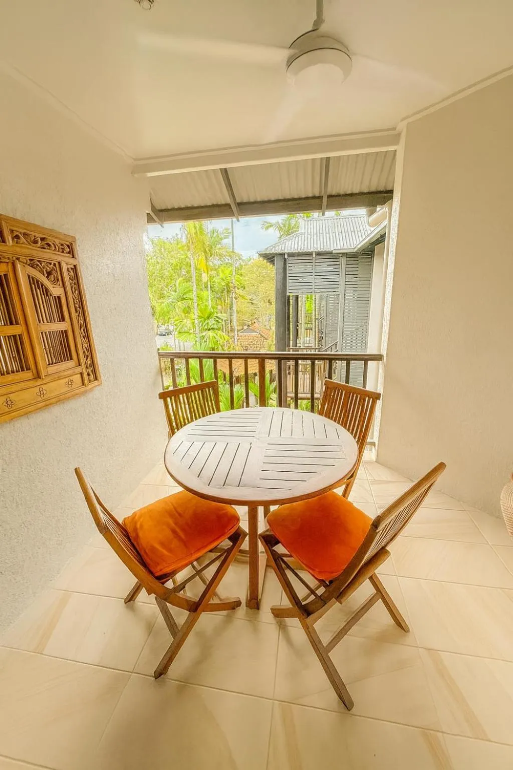 Patio in Hibiscus Resort & Spa - Official Onsite Reception & Check In