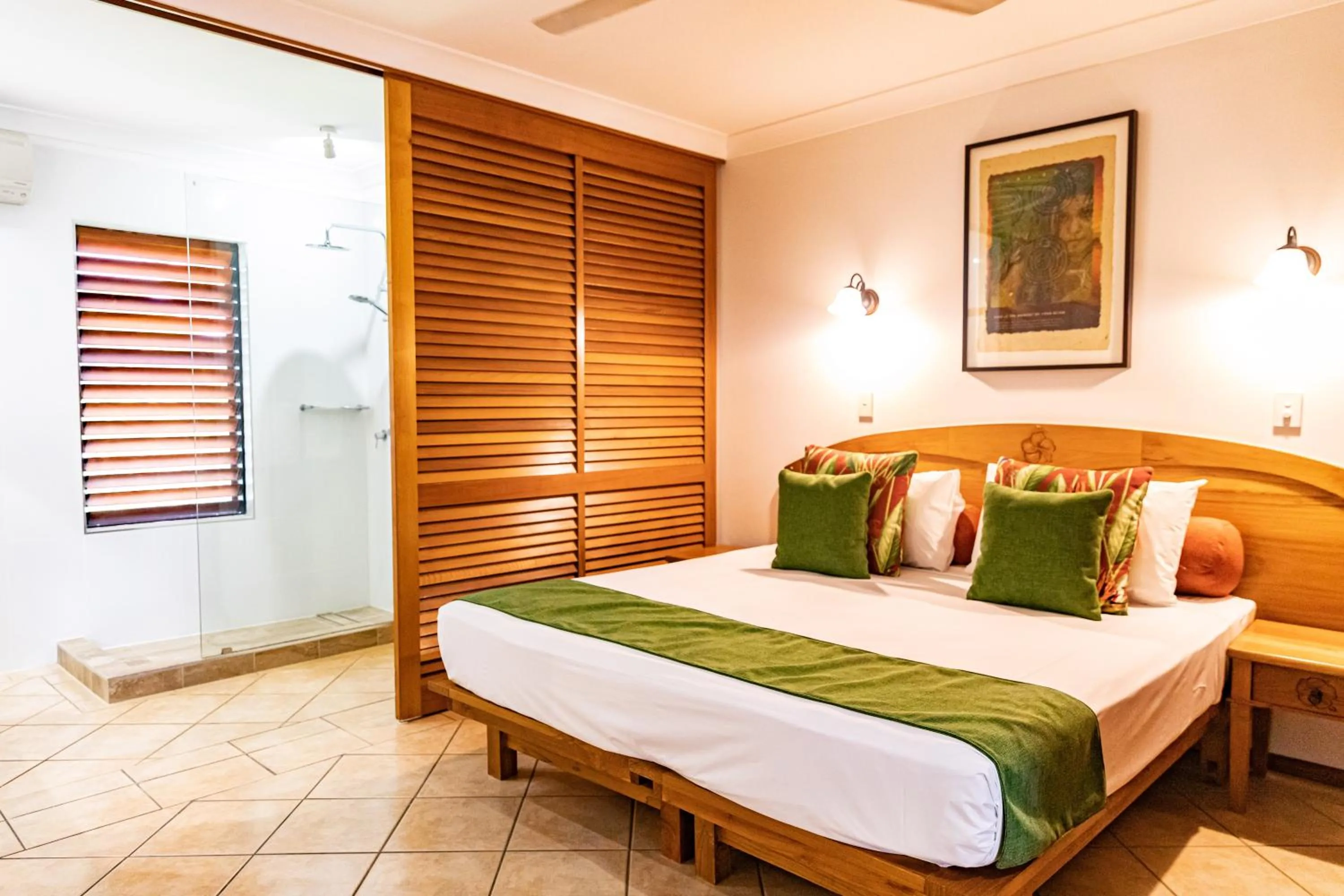 Bed in Hibiscus Resort & Spa - Official Onsite Reception & Check In