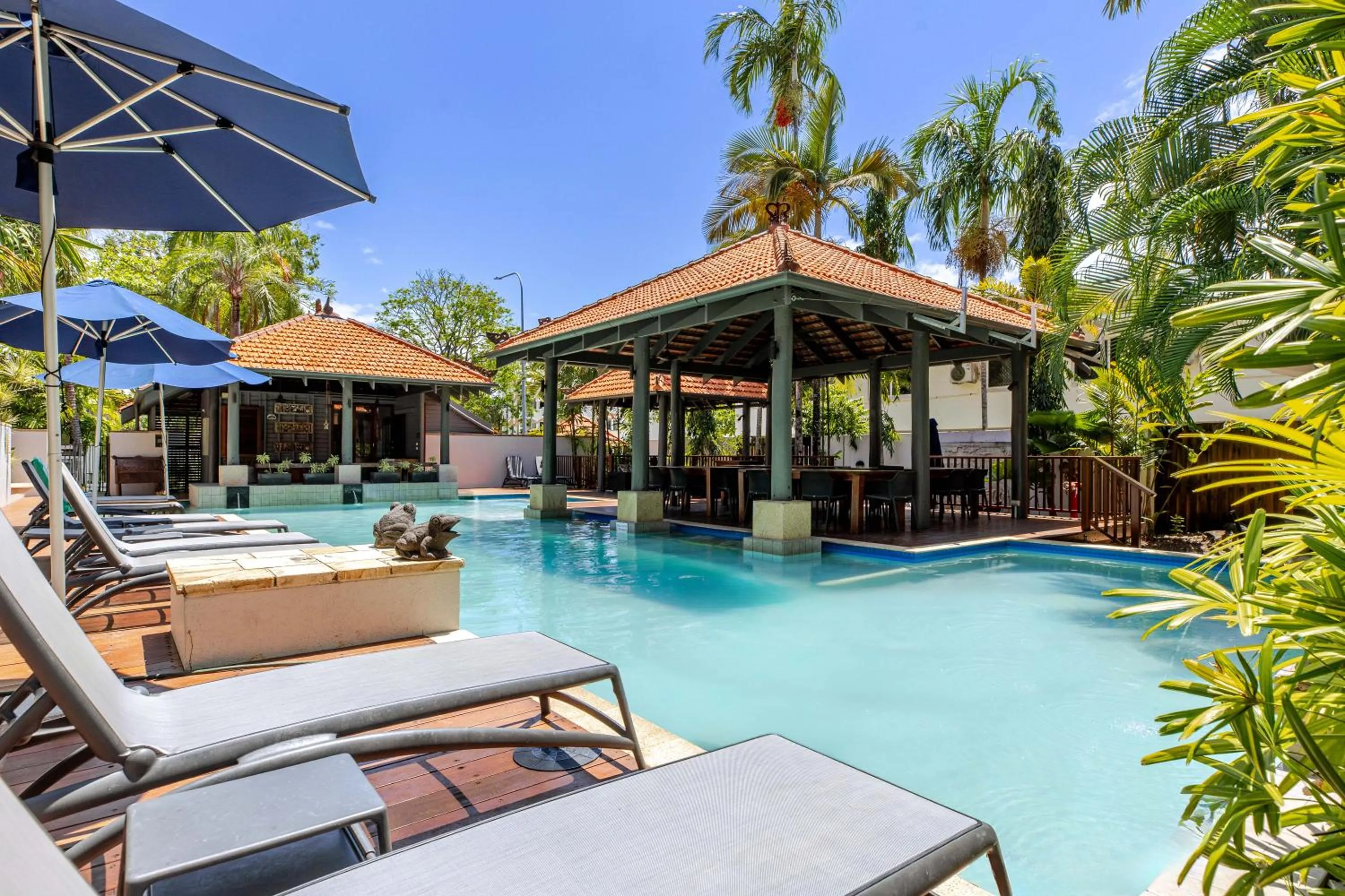 Swimming pool in Hibiscus Resort & Spa - Official Onsite Reception & Check In