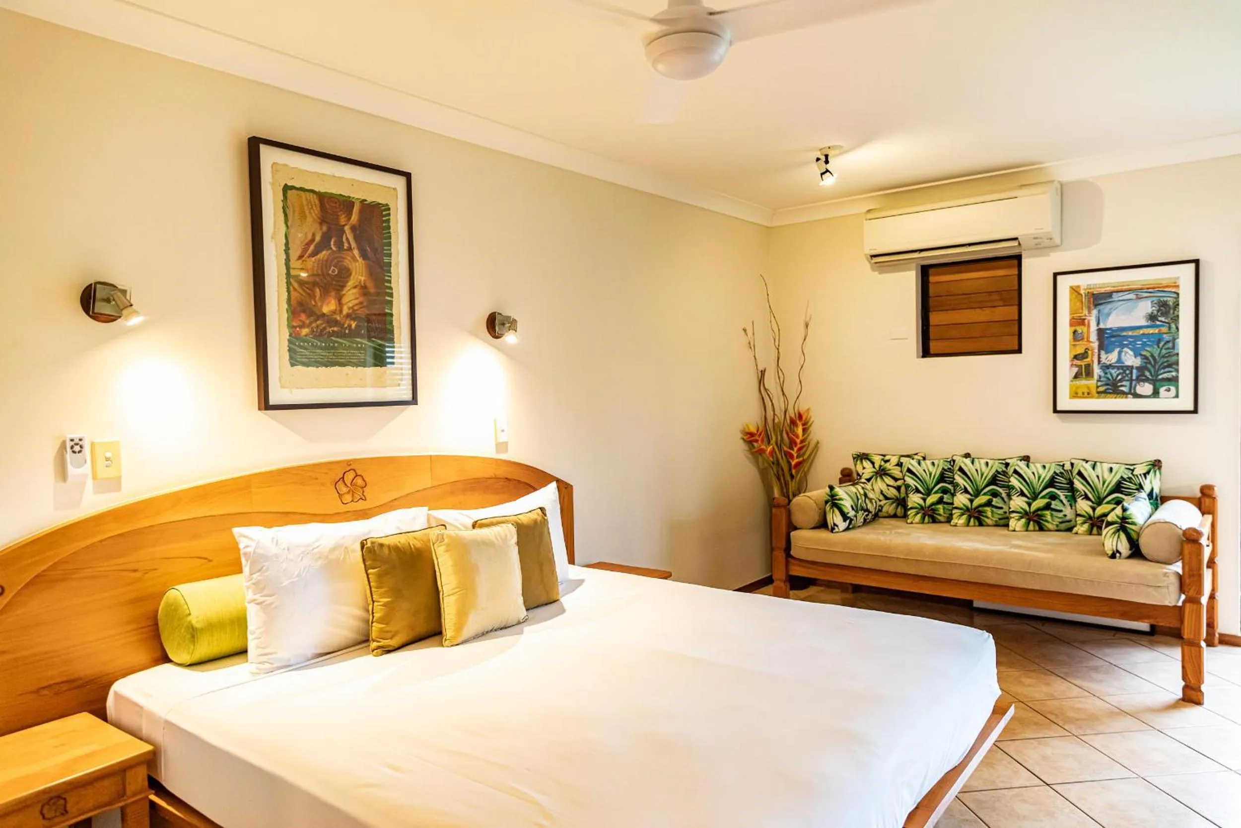 Bed in Hibiscus Resort & Spa - Official Onsite Reception & Check In