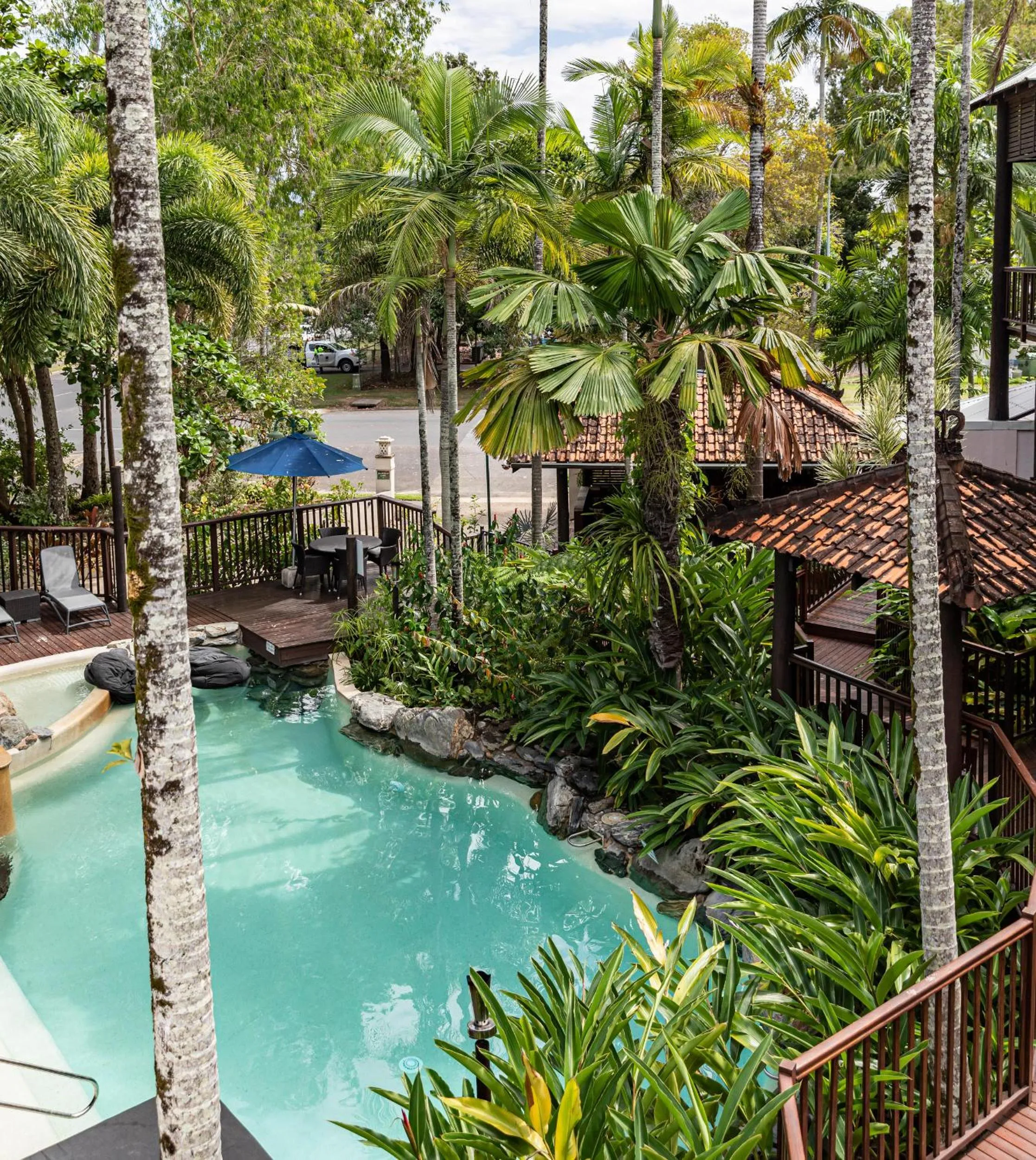 Garden in Hibiscus Resort & Spa - Official Onsite Reception & Check In