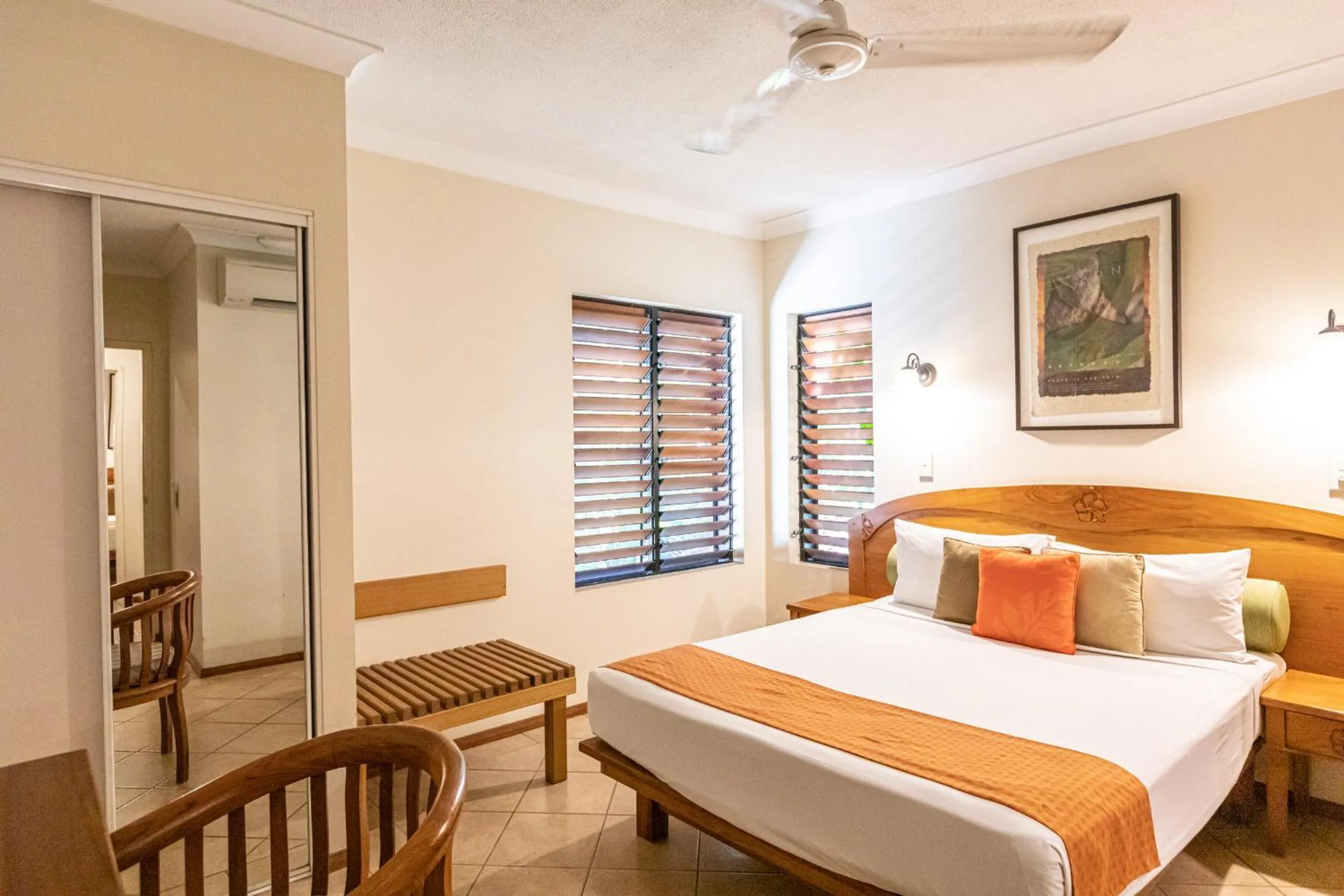 Bed in Hibiscus Resort & Spa - Official Onsite Reception & Check In