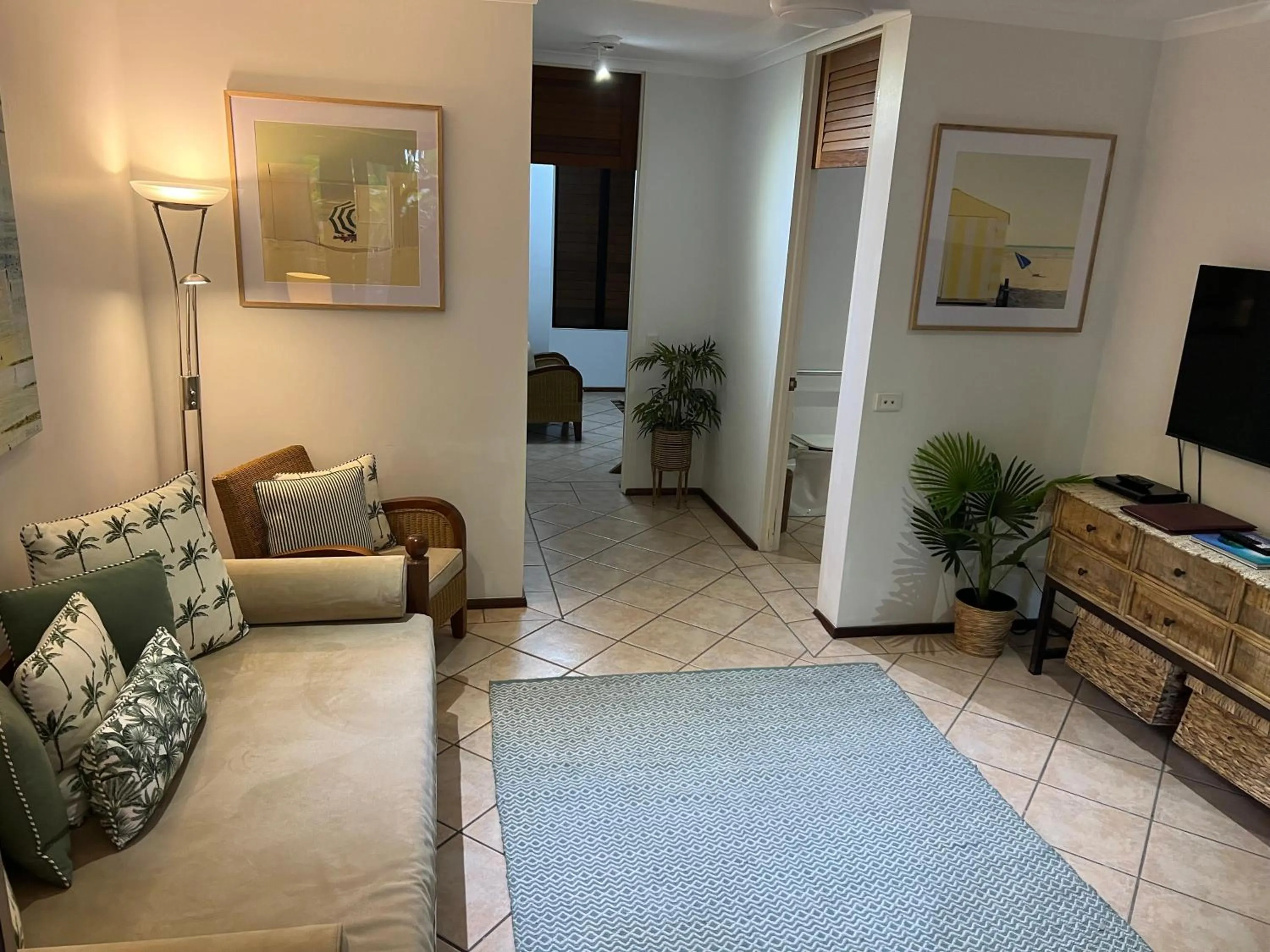 Living room in Hibiscus Resort & Spa - Official Onsite Reception & Check In