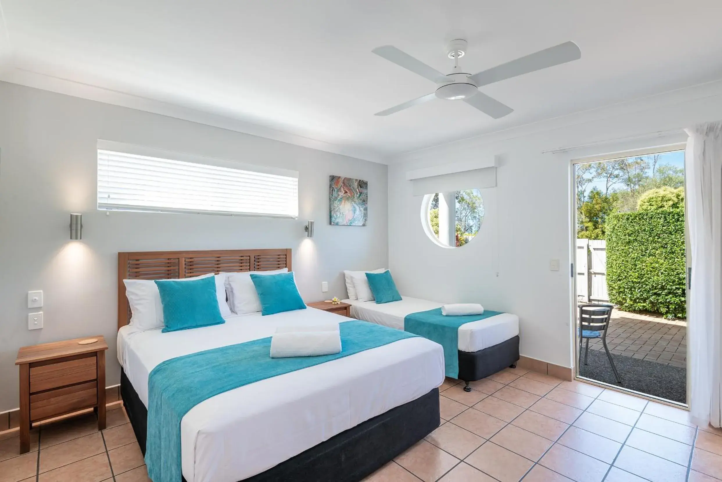 Bed in Anchor Motel Noosa Bed in Anchor Motel Noosa