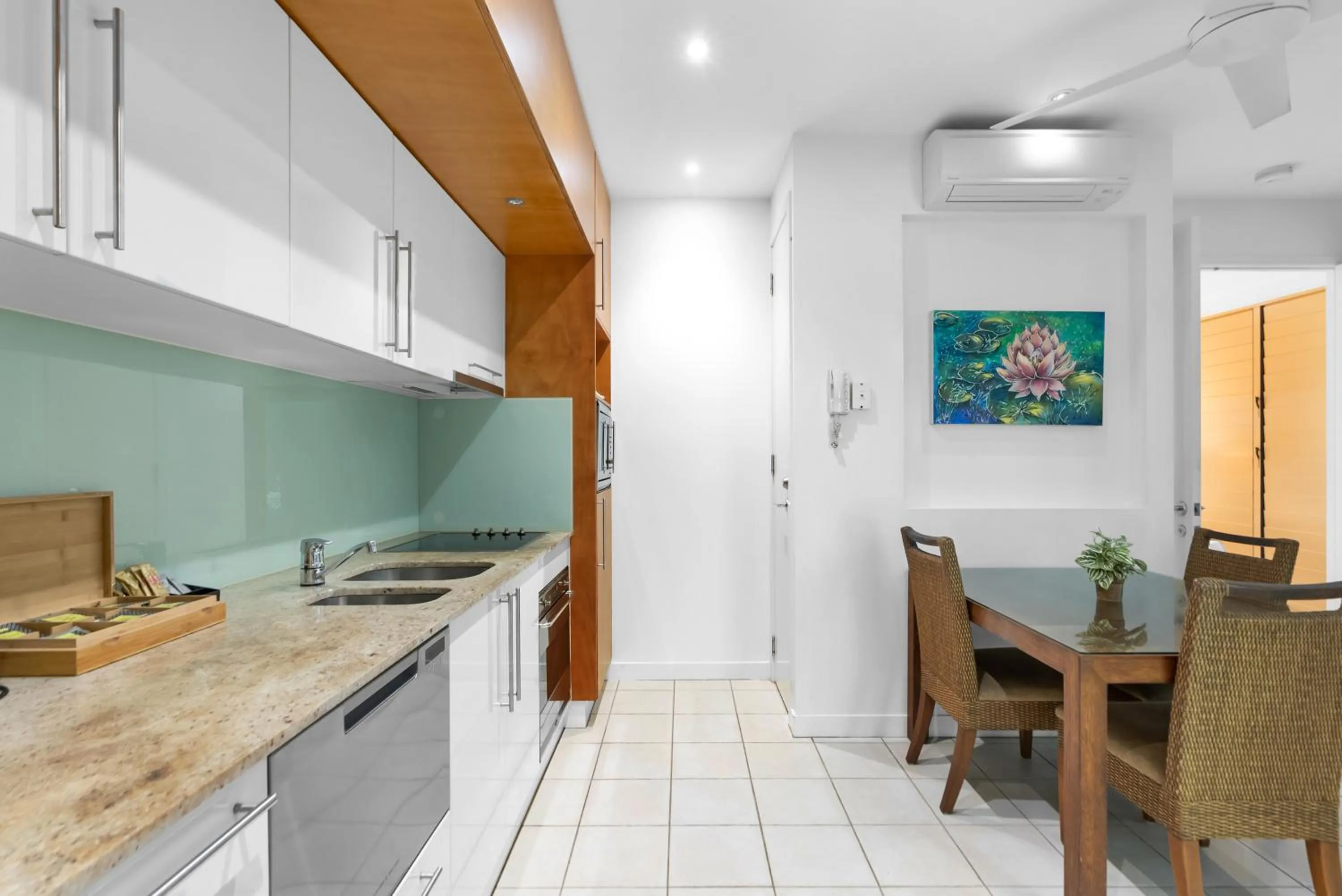 Kitchen or kitchenette in Sanctuary Palm Cove