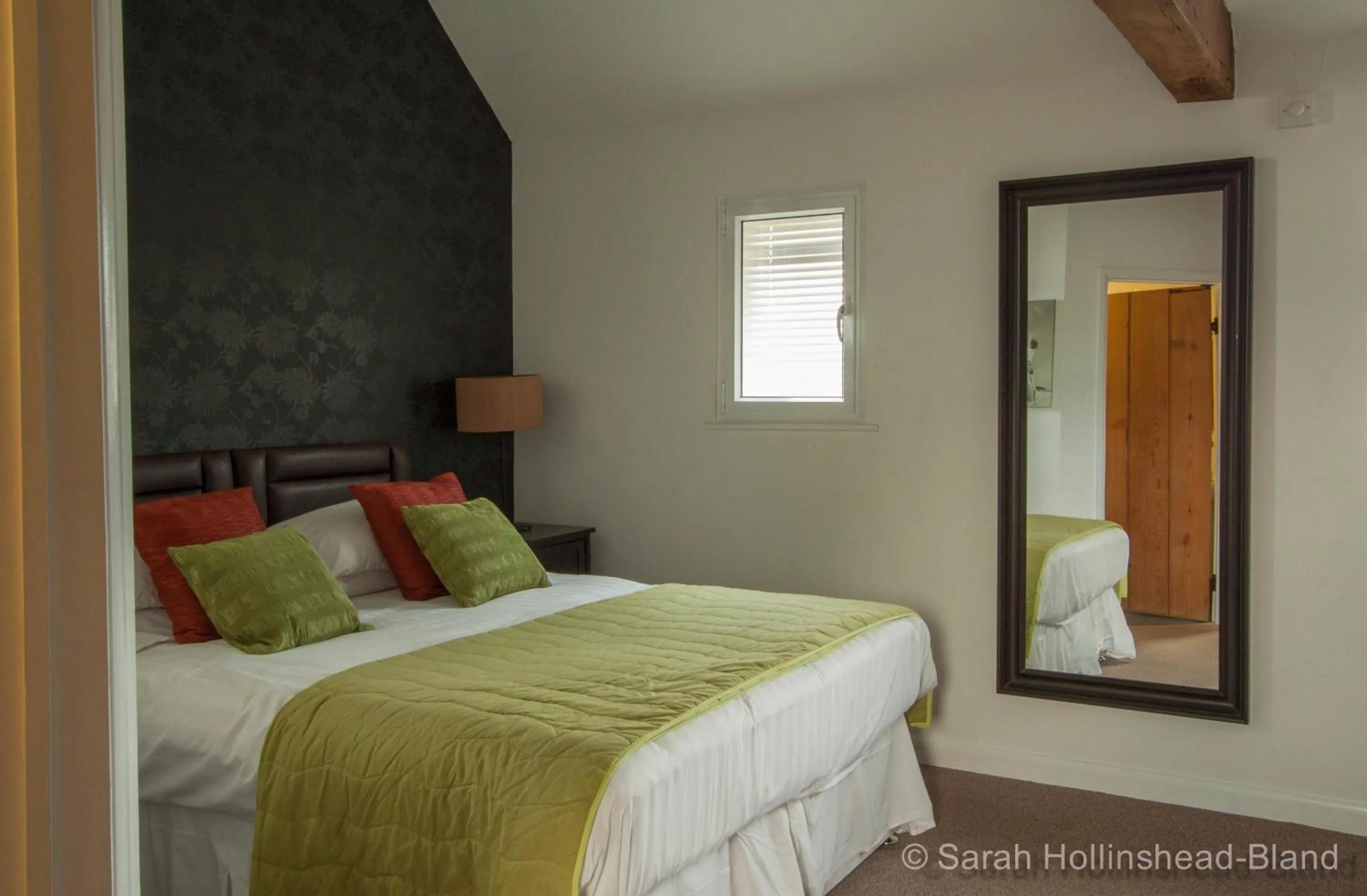 Bed in The Falcon At Hatton