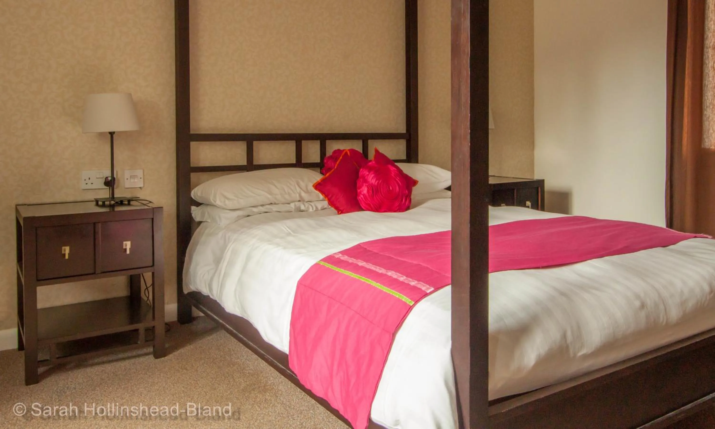 Bed in The Falcon At Hatton