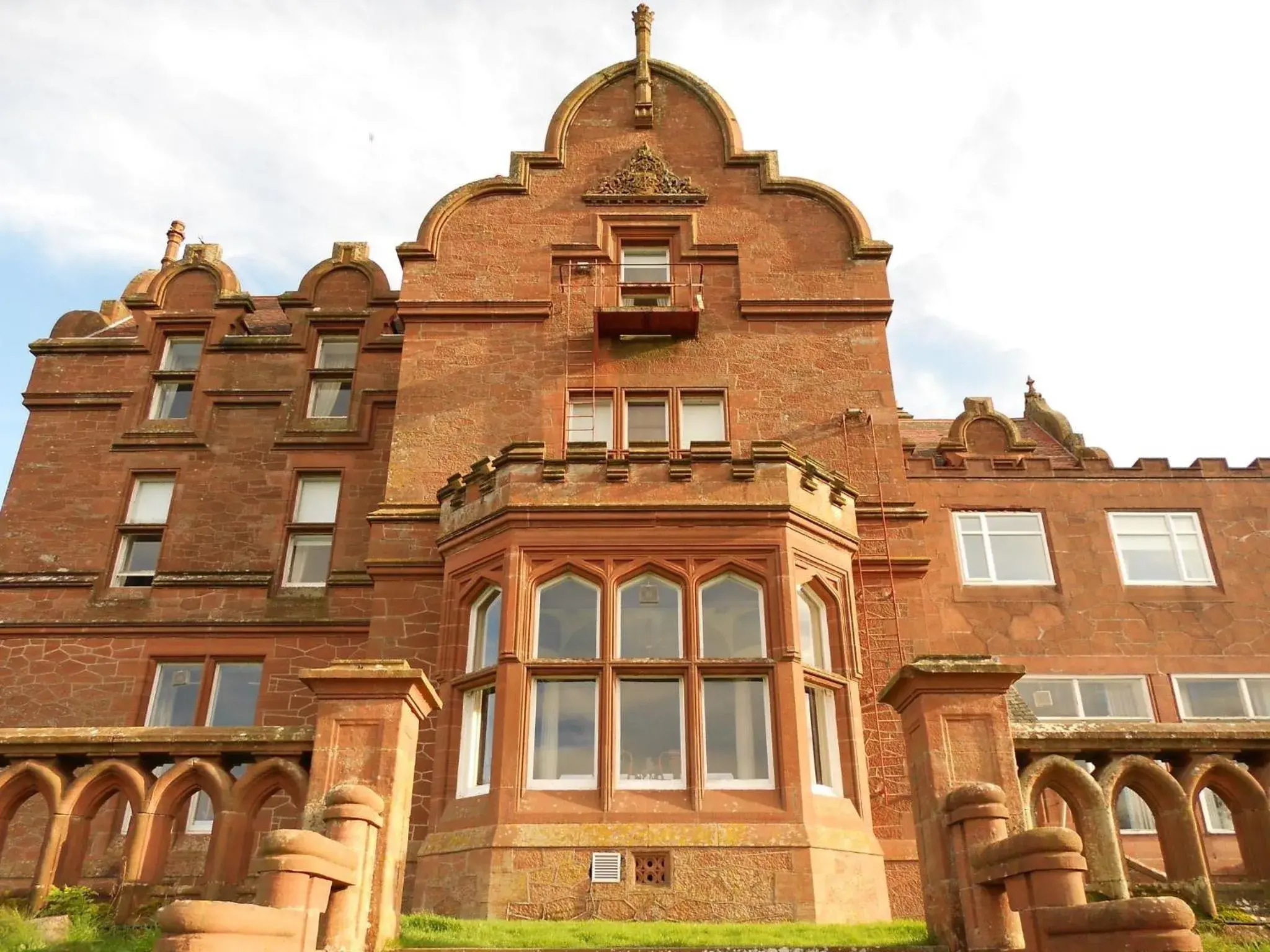 Facade/entrance in Adamton Country House Hotel Facade/entrance in Adamton Country House Hotel