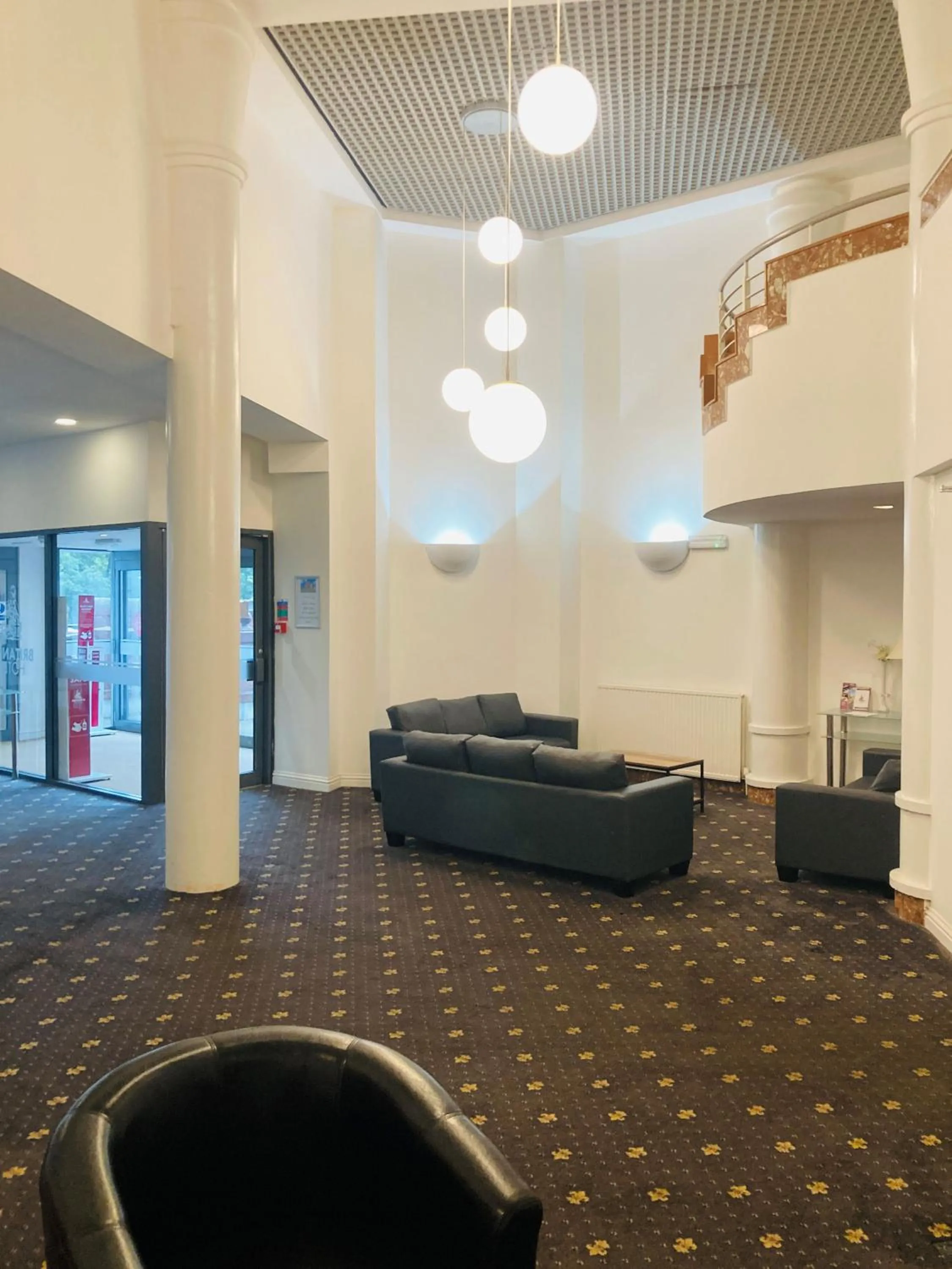 Seating area in Adamton Country House Hotel