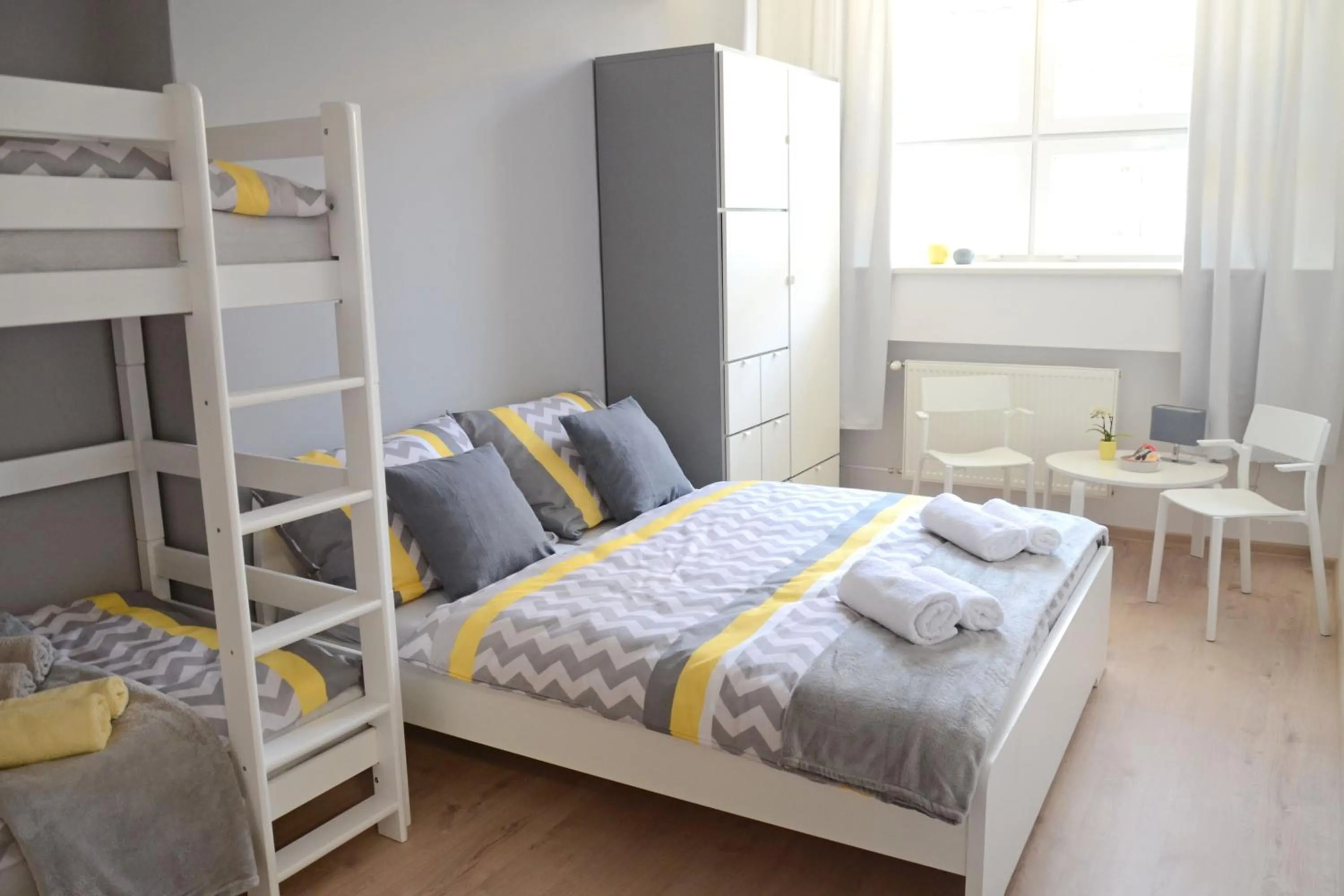 Quadruple Room - single occupancy in Hostel Bratislava