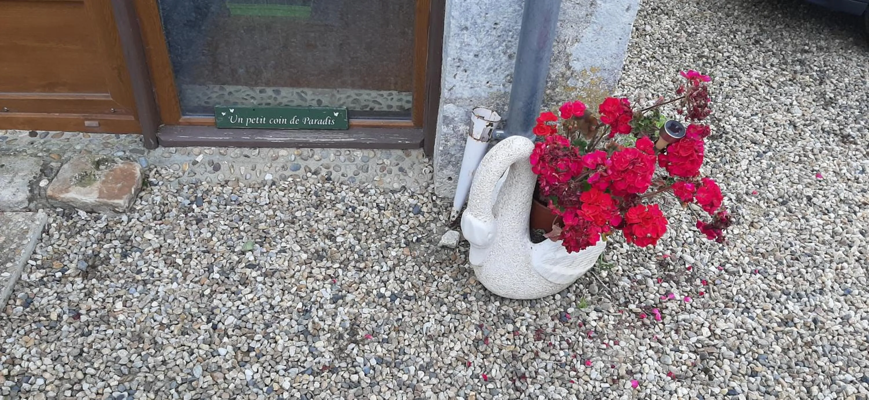 Garden in La Mirabelle