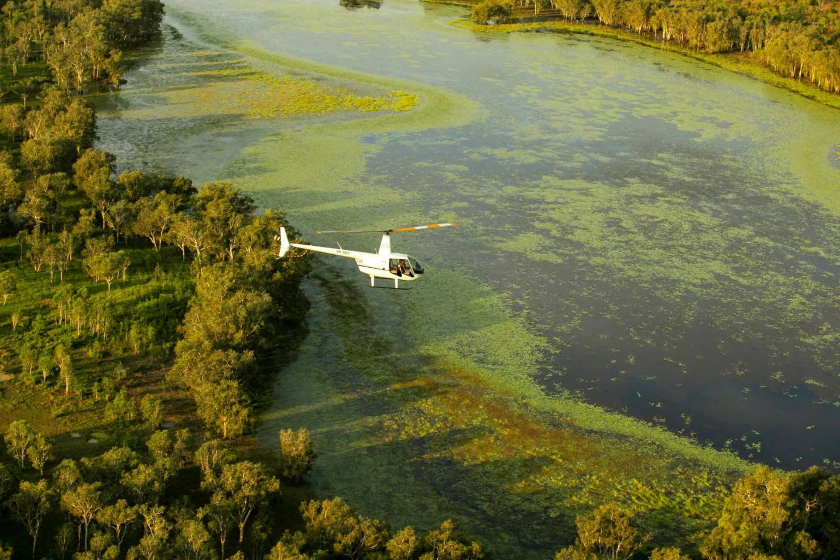 Natural landscape in Cooinda Lodge Kakadu