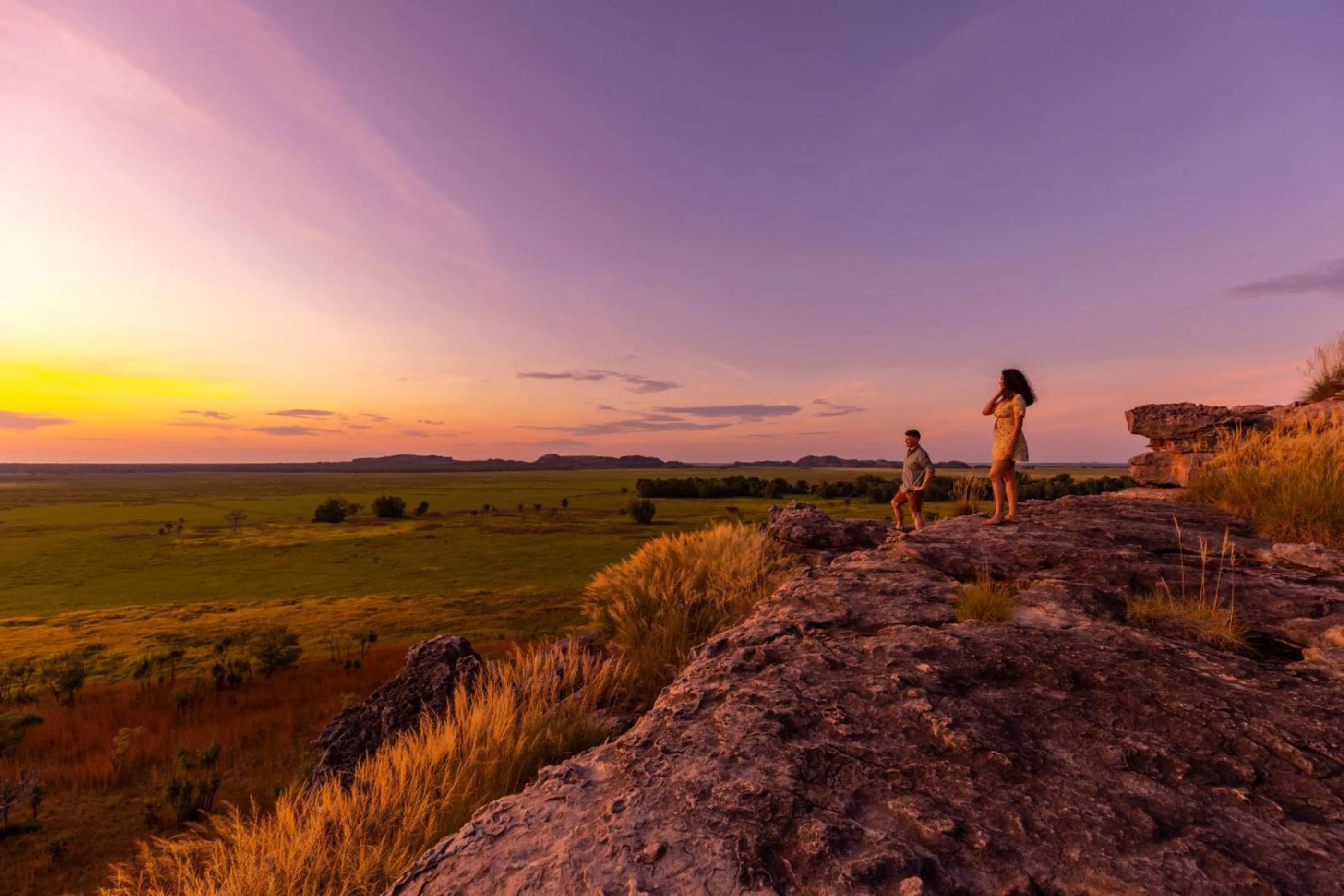 Natural landscape in Cooinda Lodge Kakadu