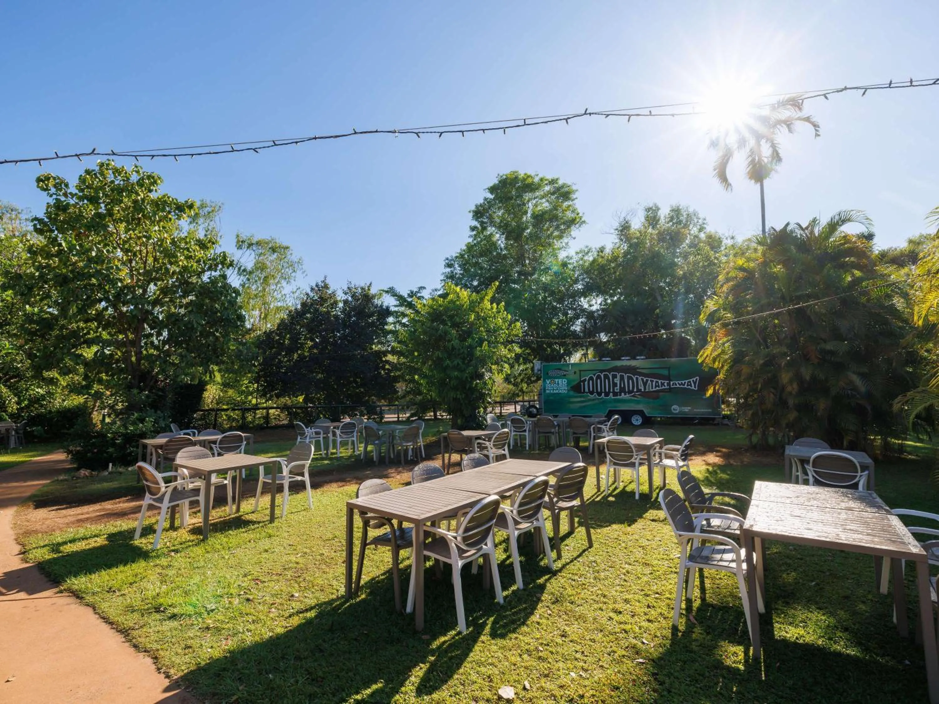 Natural landscape in Cooinda Lodge Kakadu