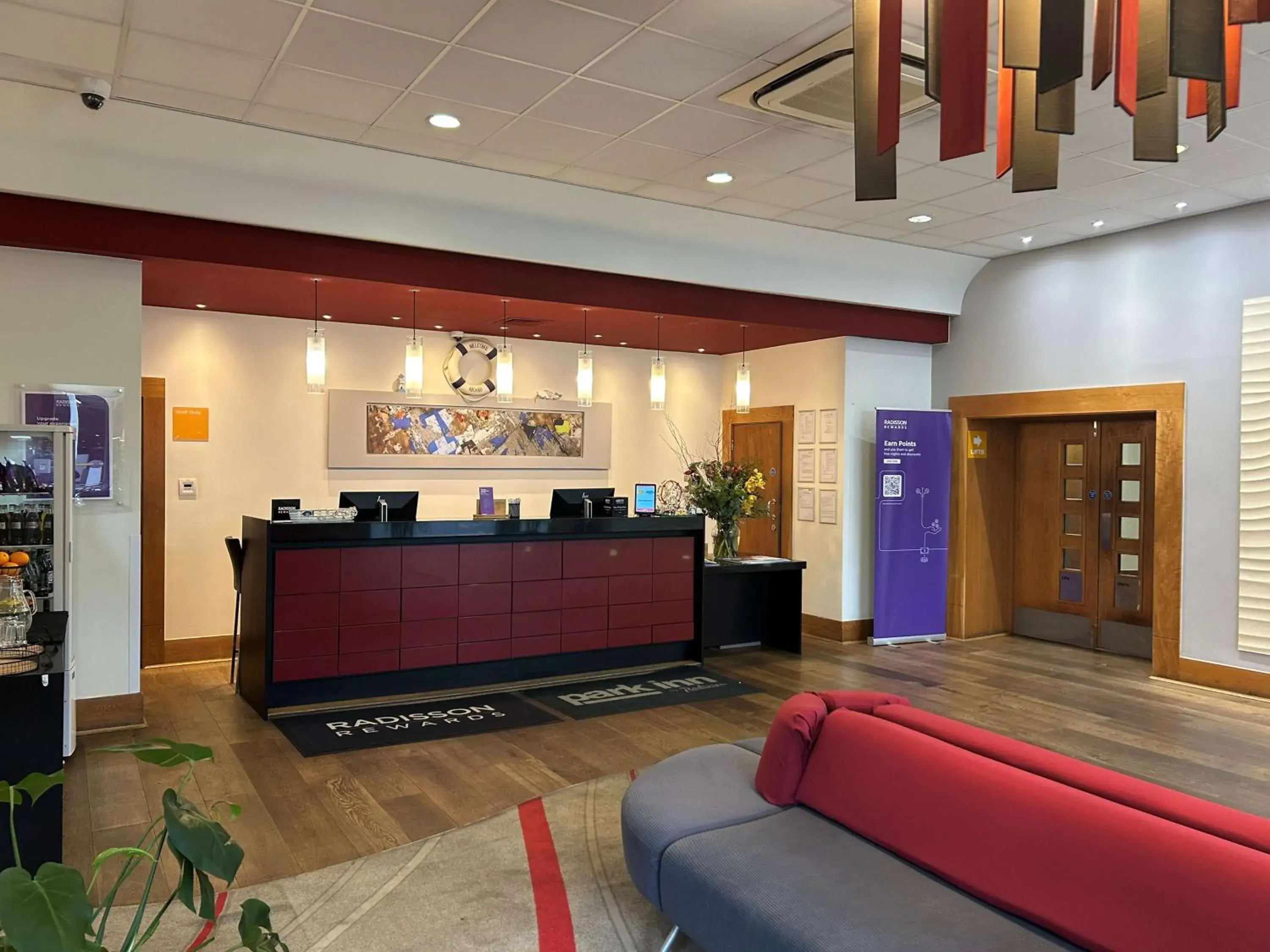 Lobby or reception in Park Inn by Radisson Palace Lobby or reception in Park Inn by Radisson Palace