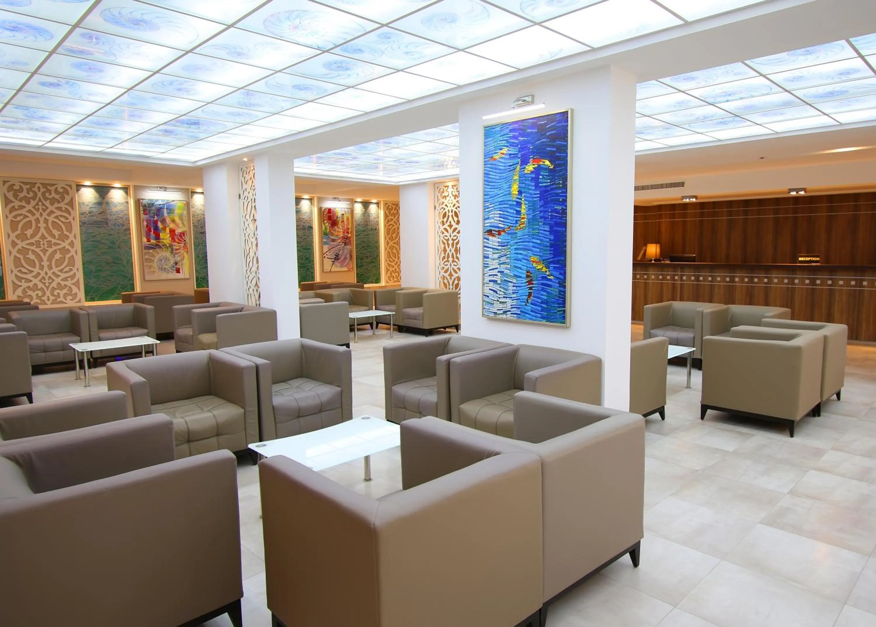 Lobby or reception in Omar Khayam Resort & Aqua Park