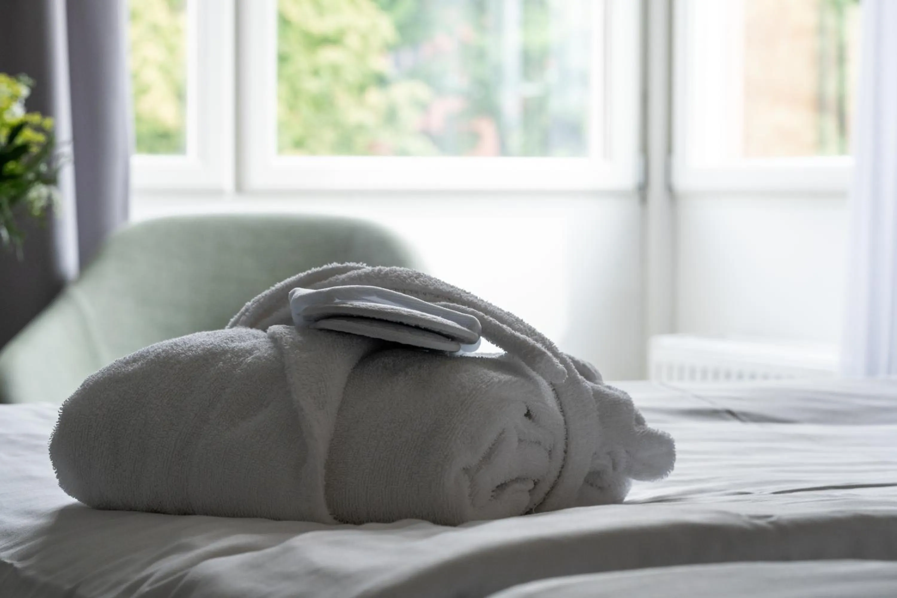 Property building, Bed in Best Western Kom Hotel Stockholm