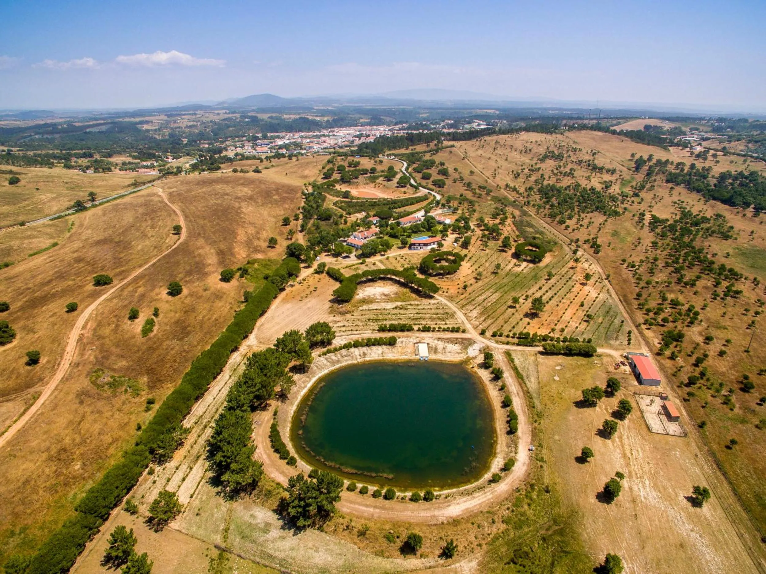 Bird's eye view in Monte Da Galrixa