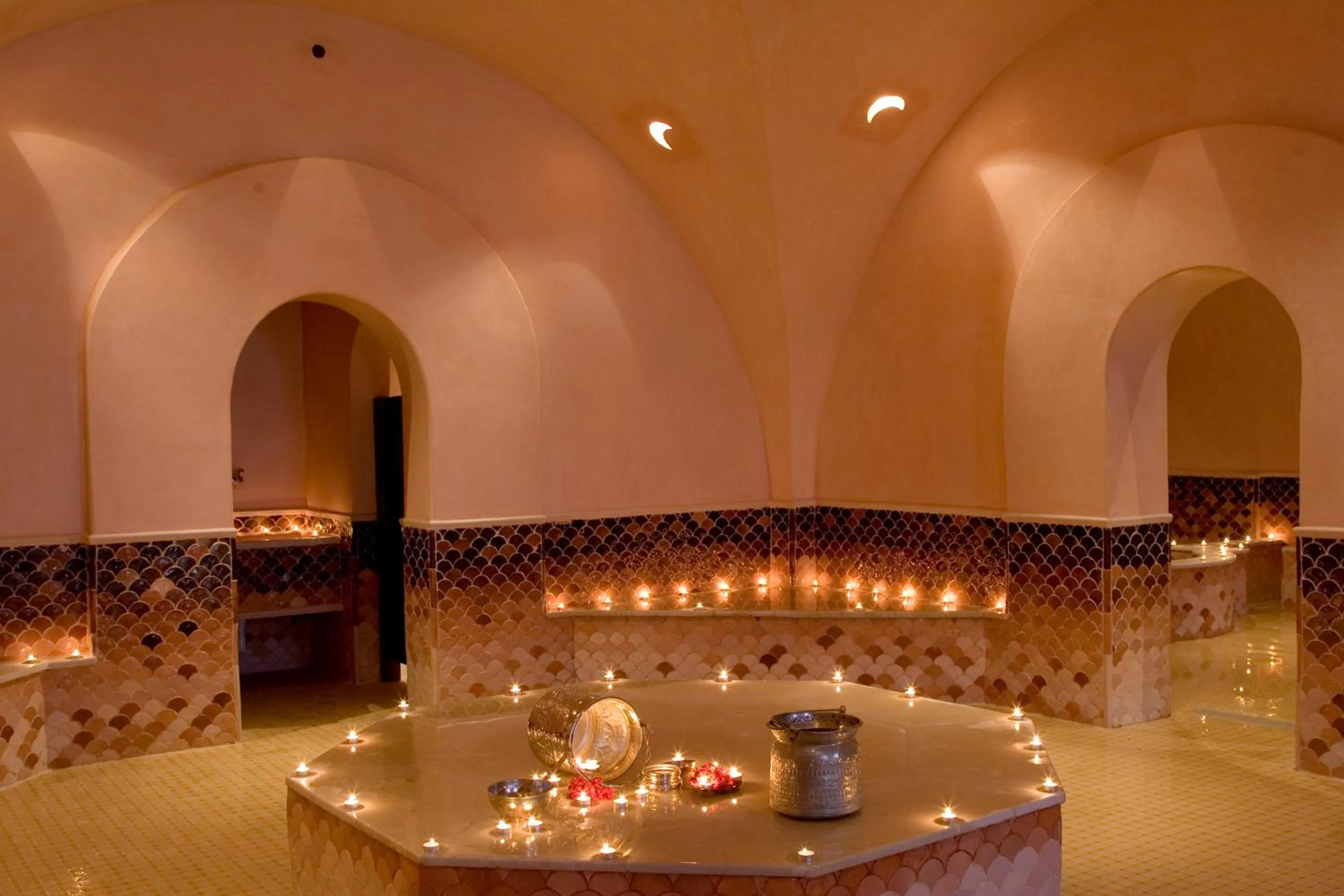 Steam room in Africa Jade Thalasso