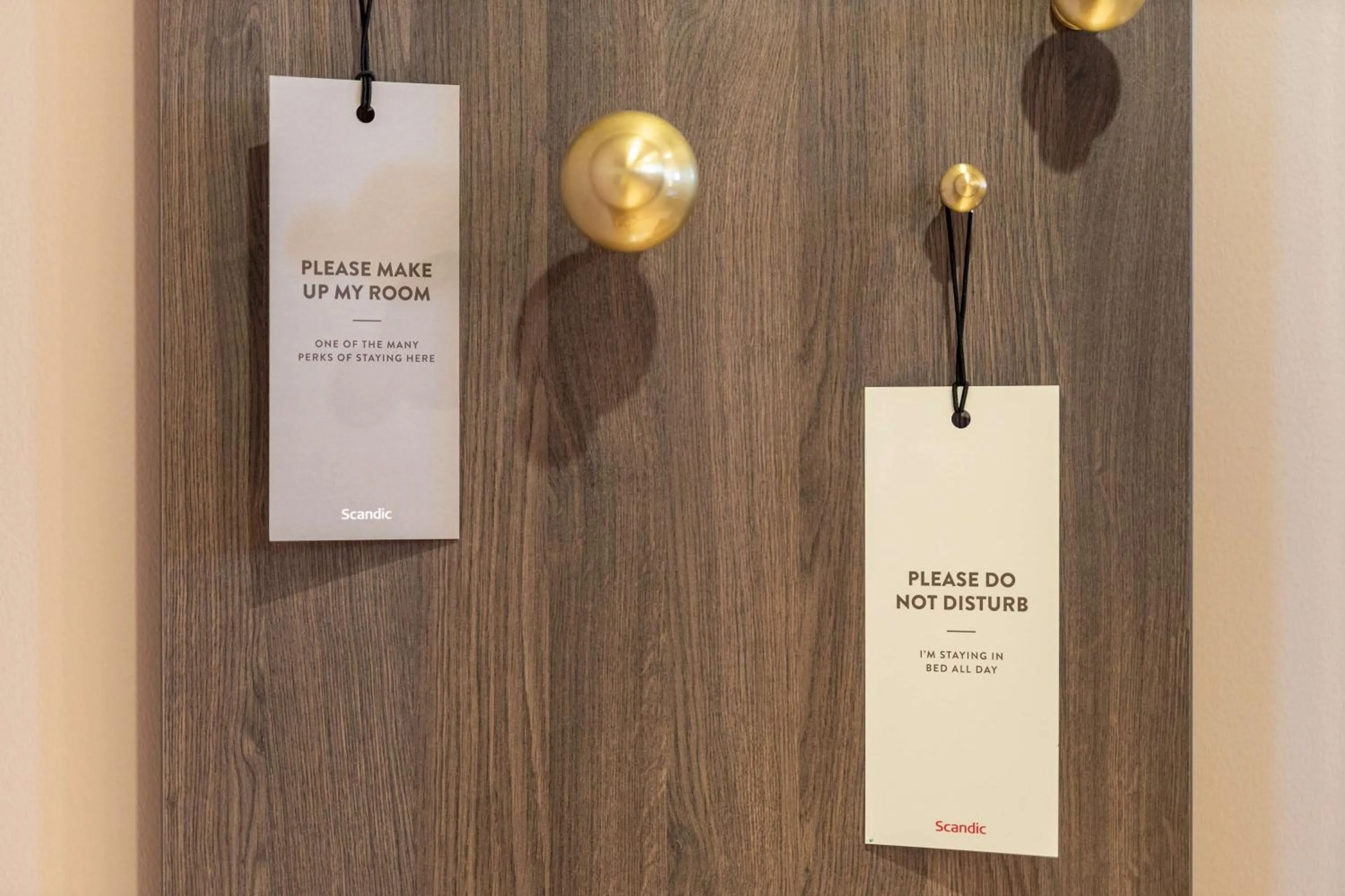 Bedroom in Scandic Vaasa