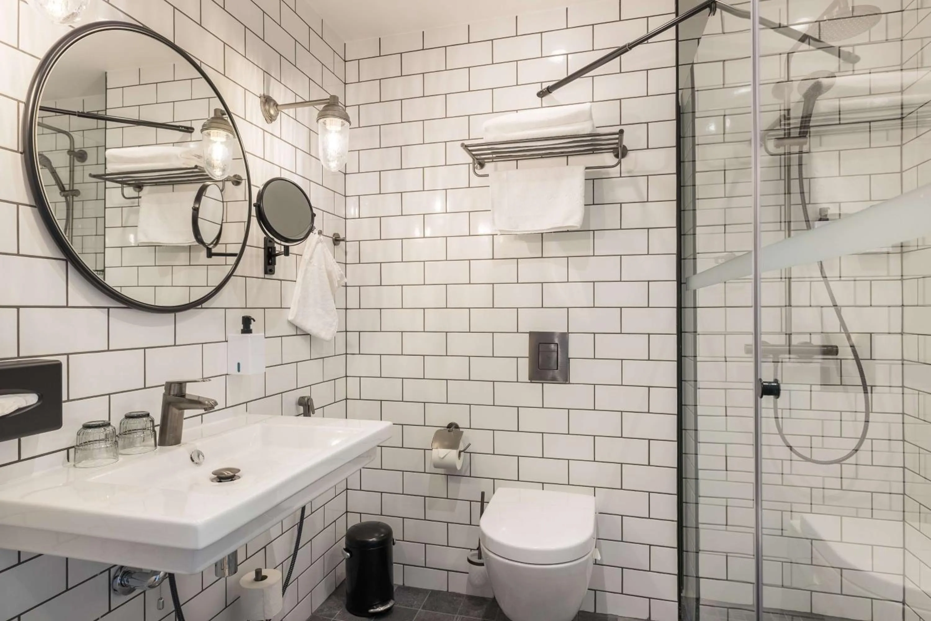 Bedroom in Scandic Vaasa