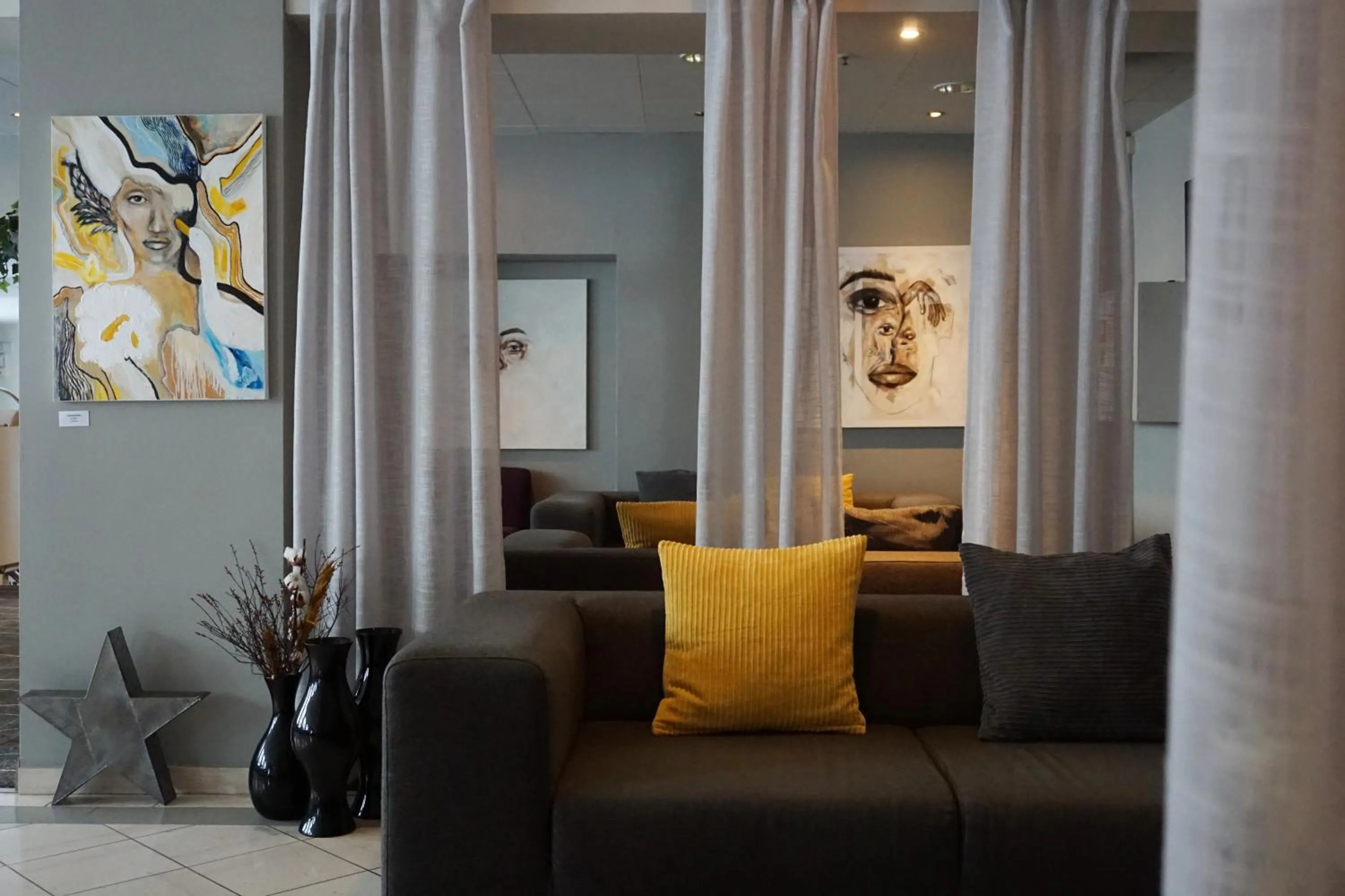 Seating area in Comfort Hotel Helsingborg