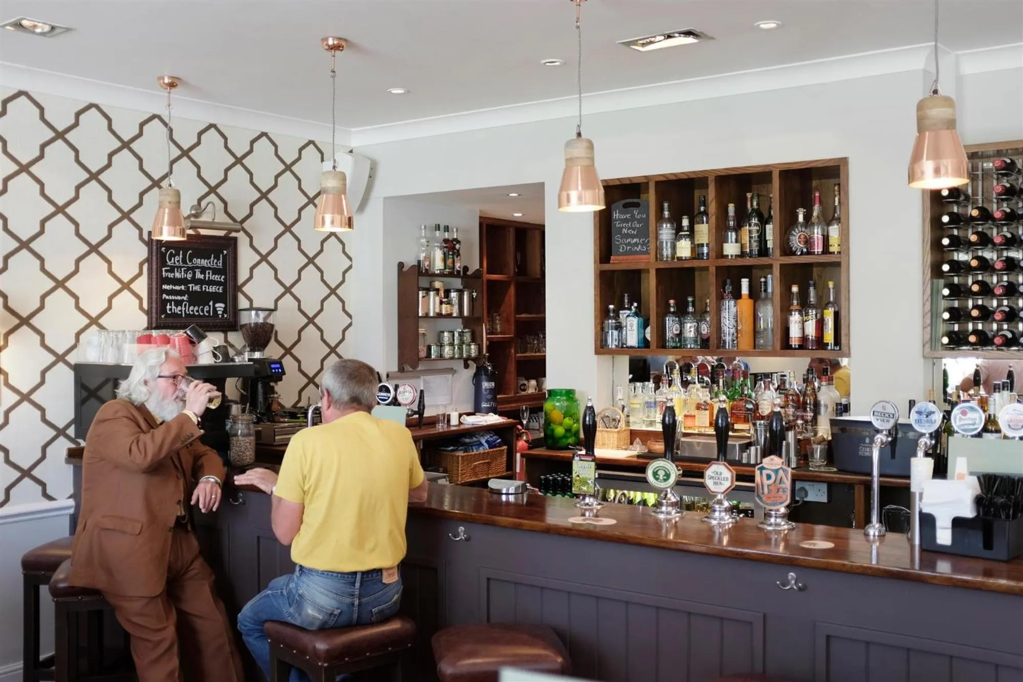 Lounge or bar in The Fleece