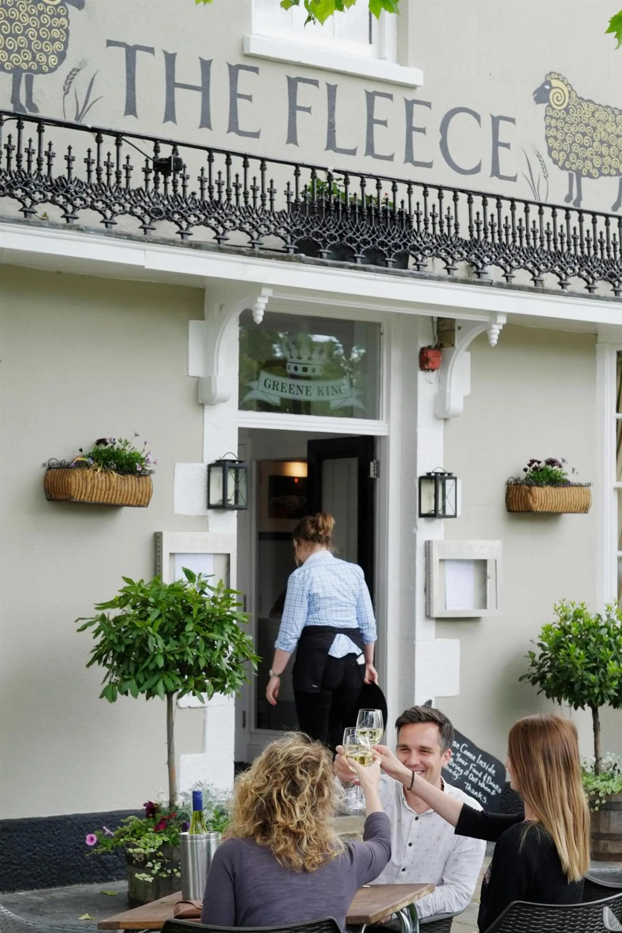 Facade/entrance in The Fleece