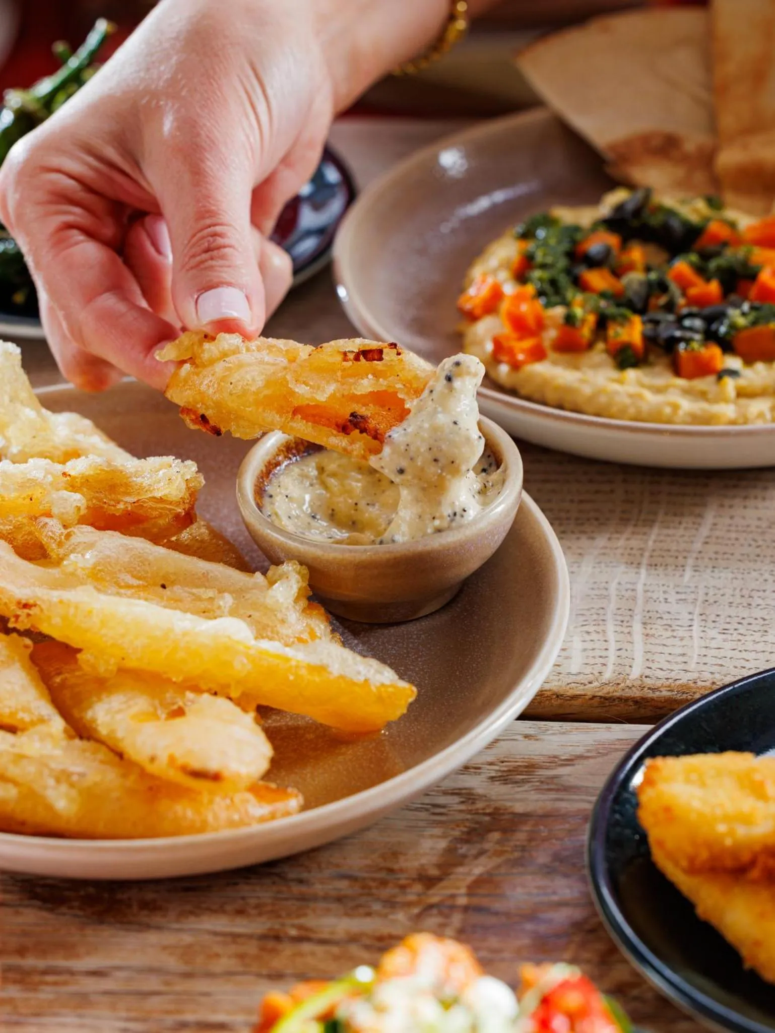 Food close-up in The Fleece