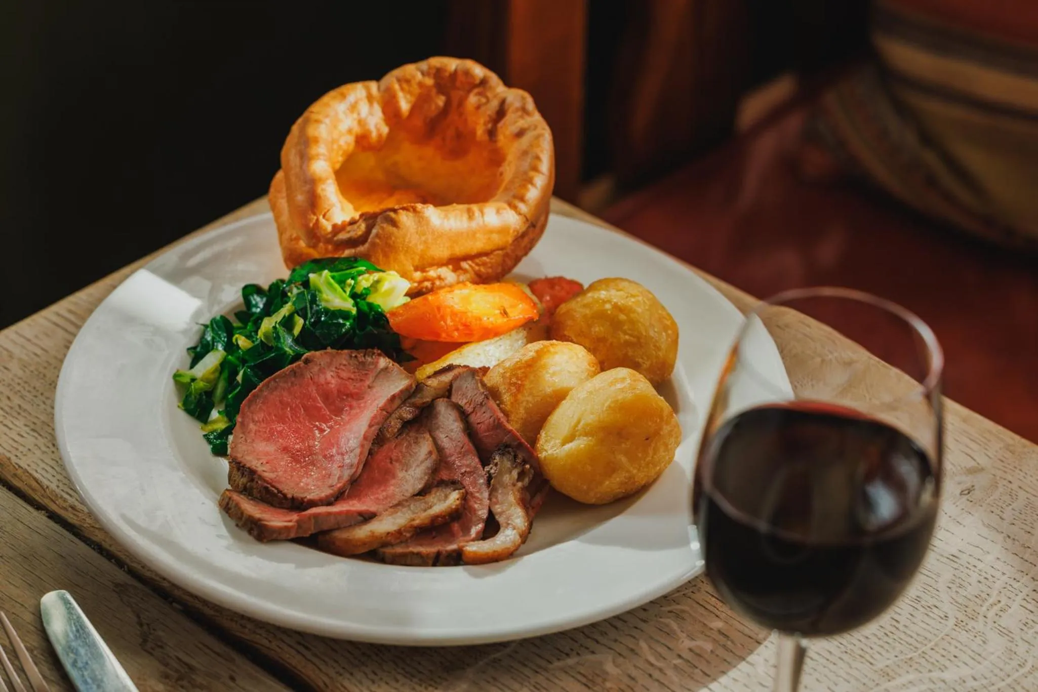 Food close-up in The Fleece