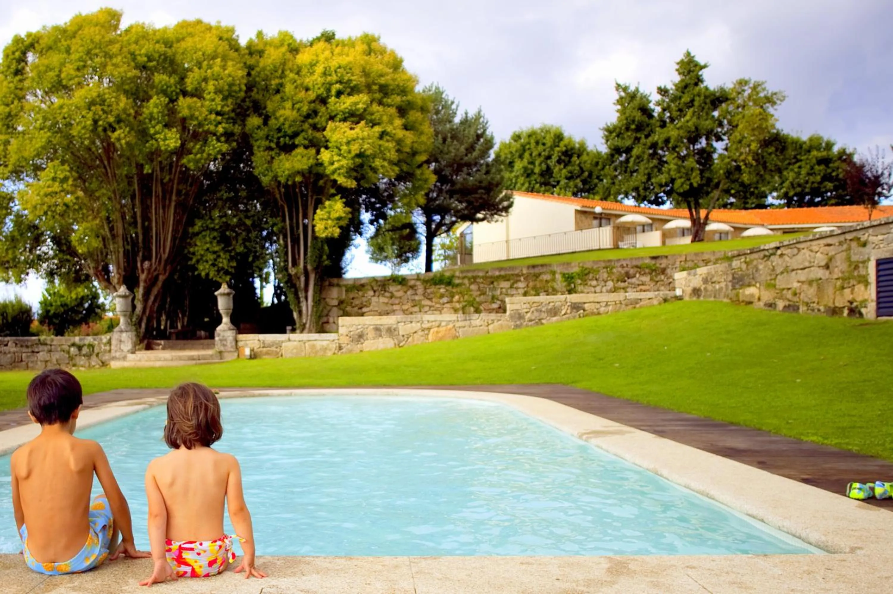 Swimming pool in Boega Hotel