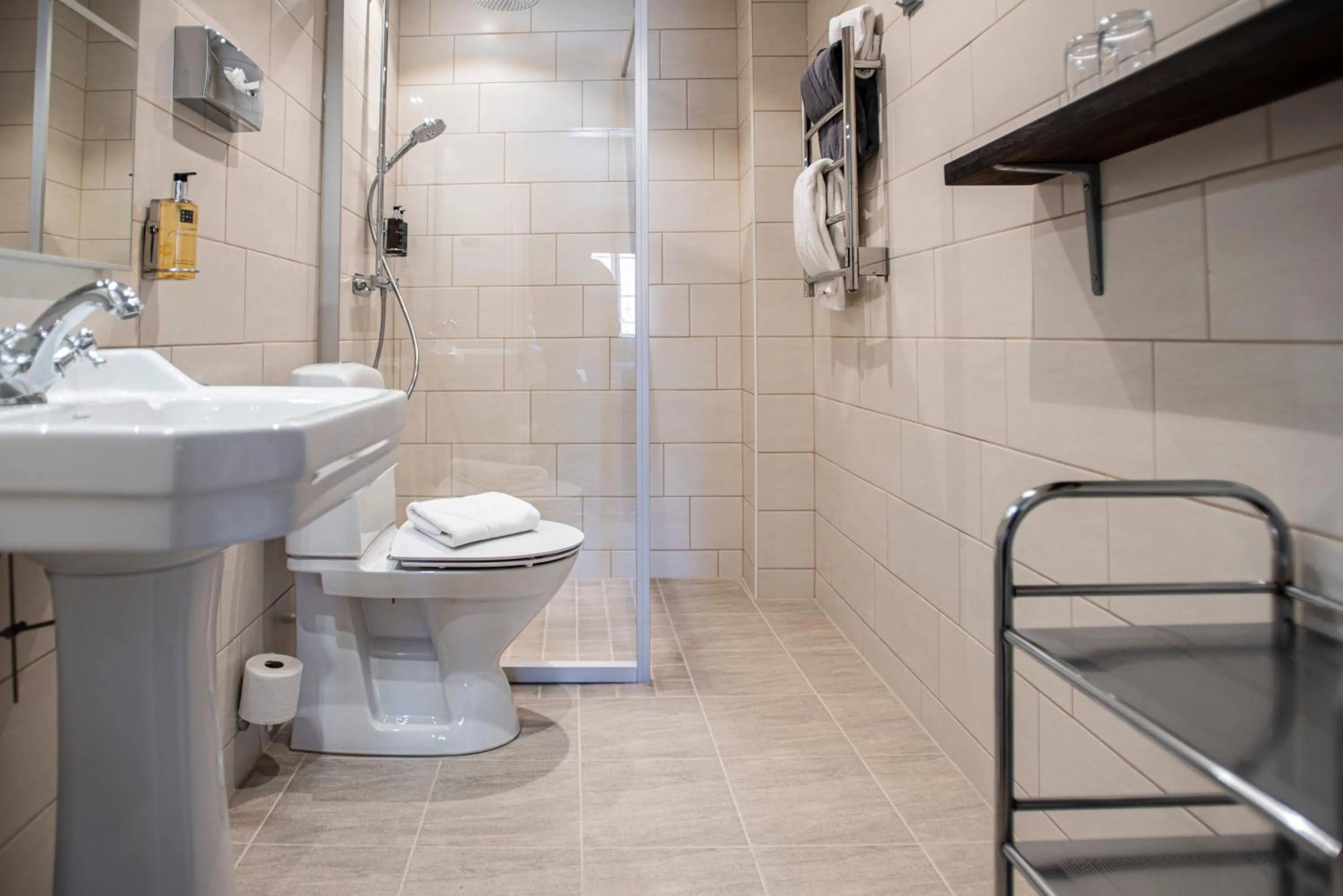 Bathroom in V Hotel Helsingborg; BW Premier Collection