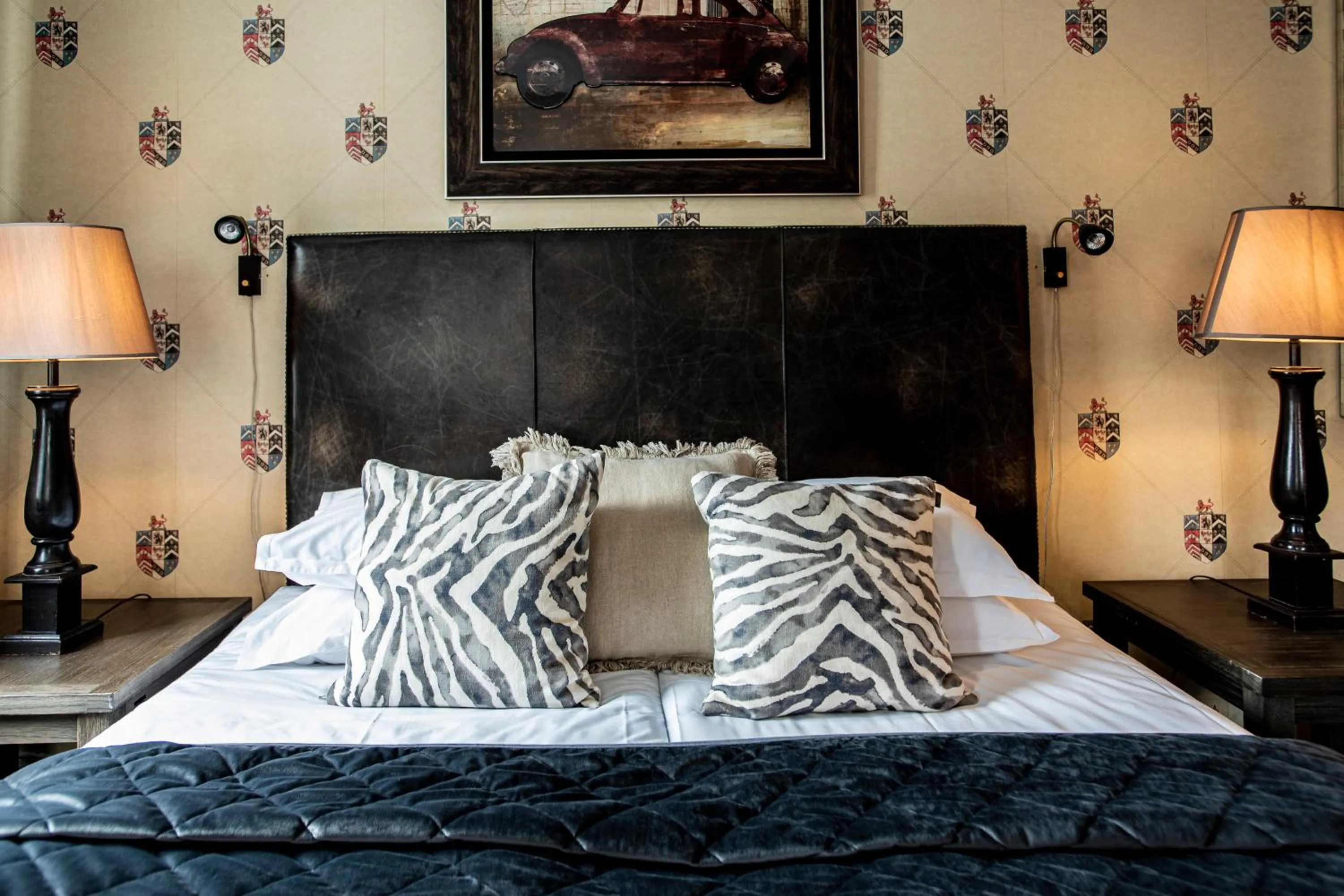 Photo of the whole room, Bed in V Hotel Helsingborg; BW Premier Collection