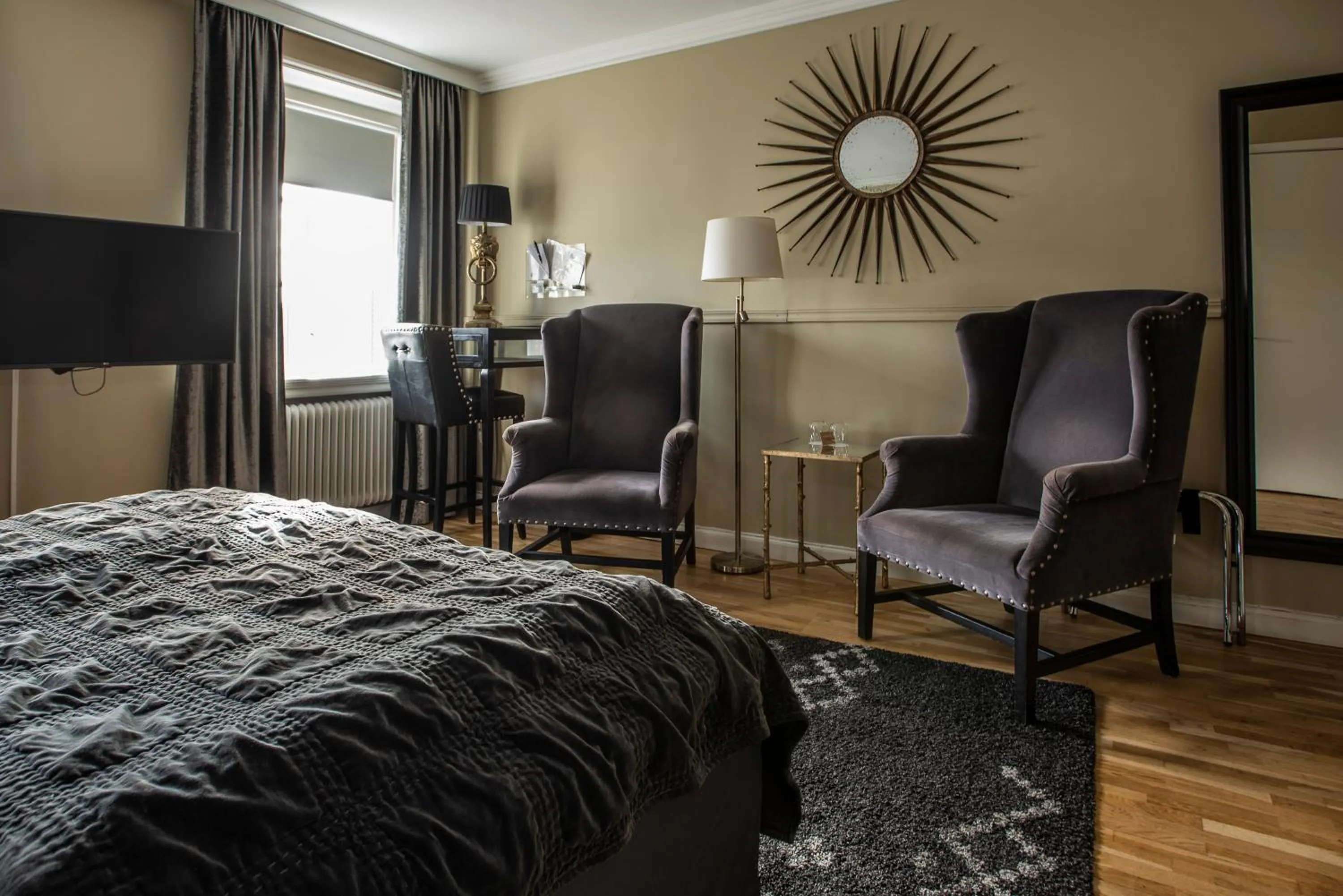 Photo of the whole room, Bed in V Hotel Helsingborg; BW Premier Collection