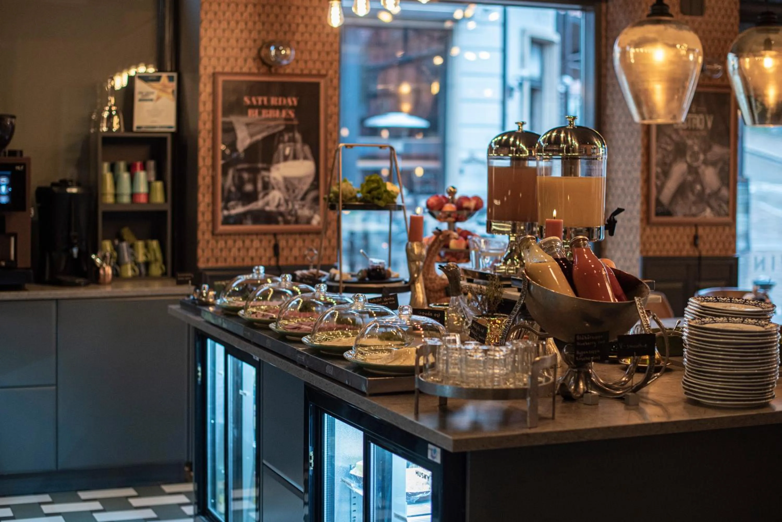 Buffet breakfast in V Hotel Helsingborg; BW Premier Collection