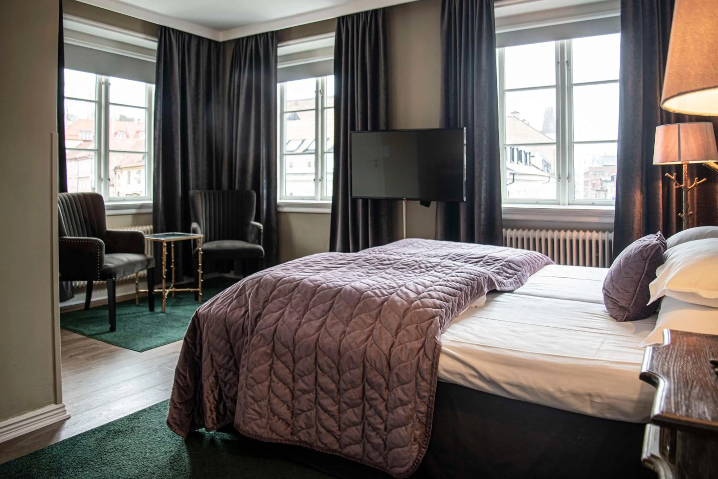 Bedroom, Bed in V Hotel Helsingborg; BW Premier Collection