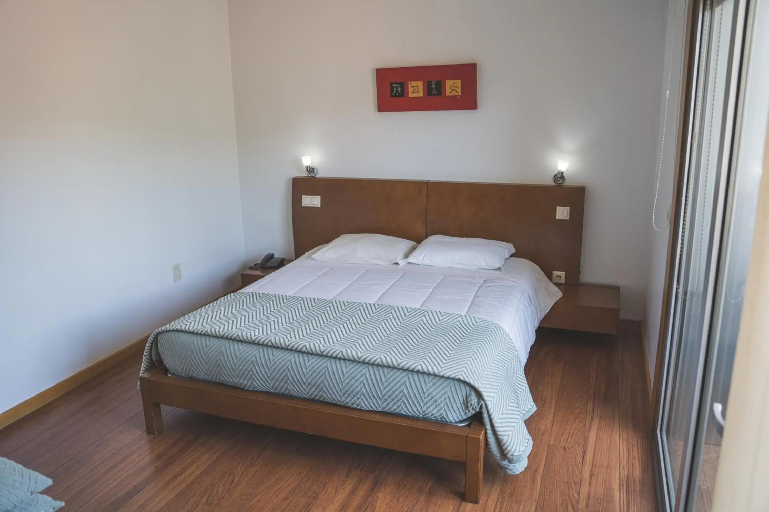 Bed in Hotel De Cerva Bed in Hotel De Cerva