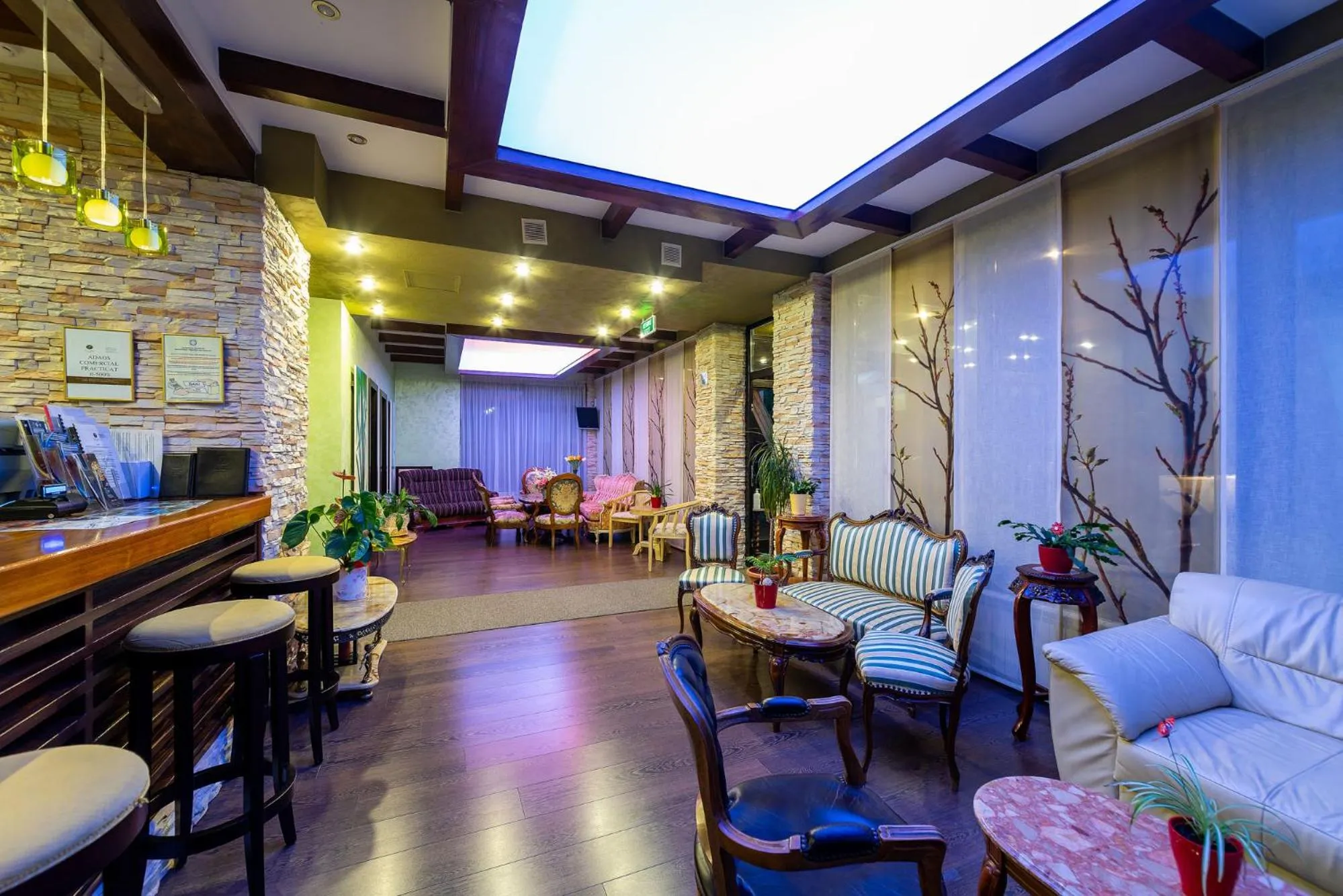 Lobby or reception in Casa Freya