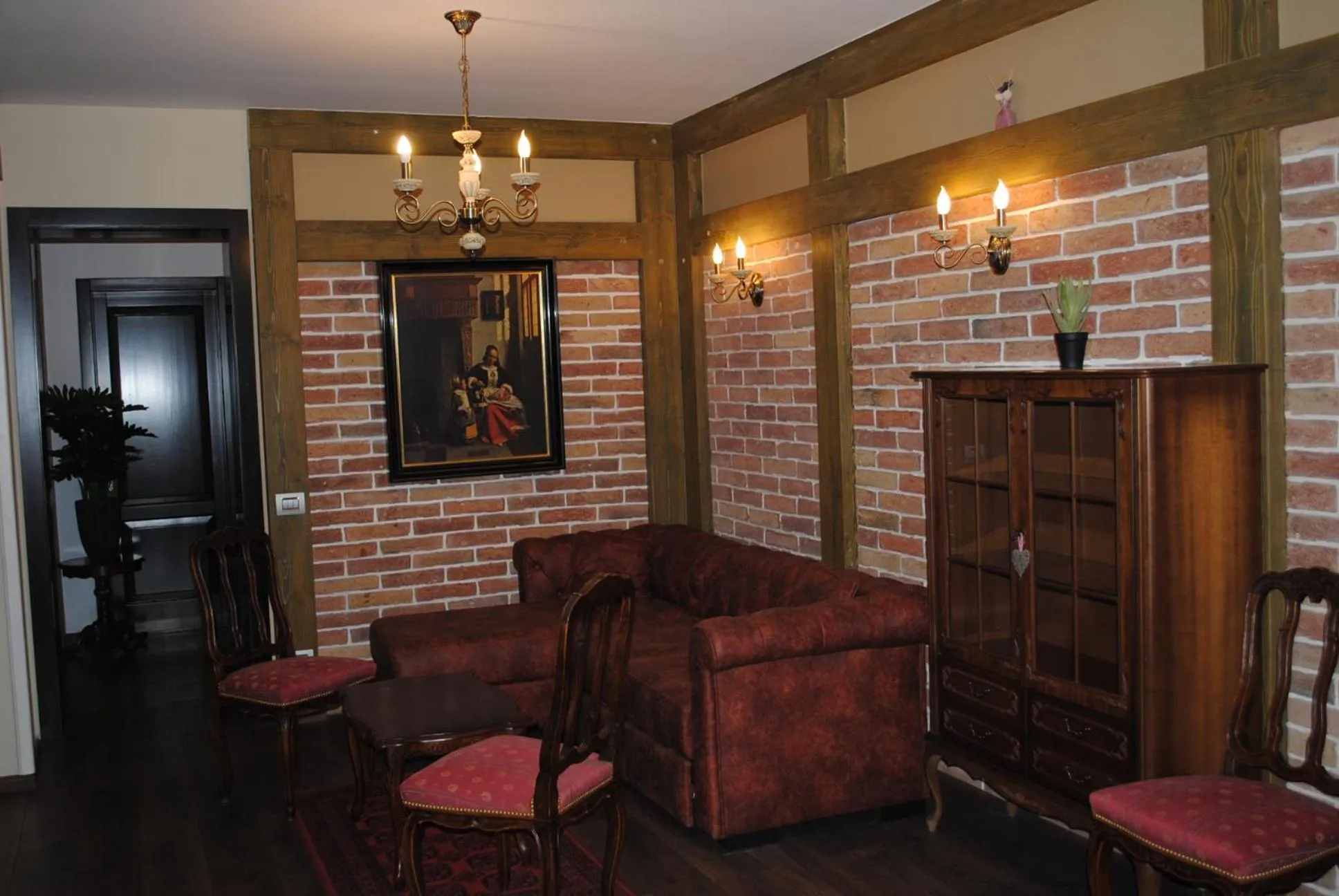 Seating area in Casa Freya