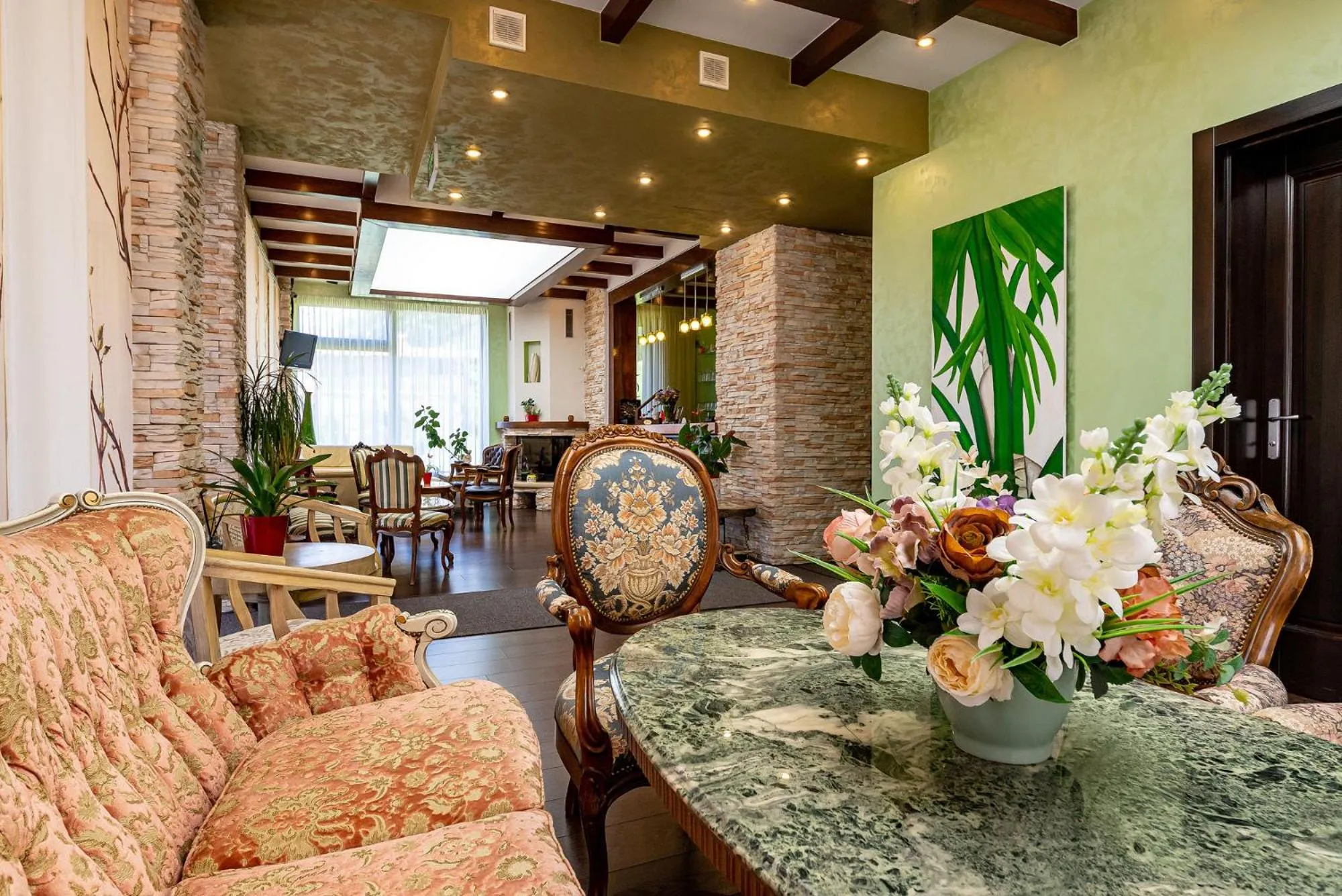 Lobby or reception in Casa Freya