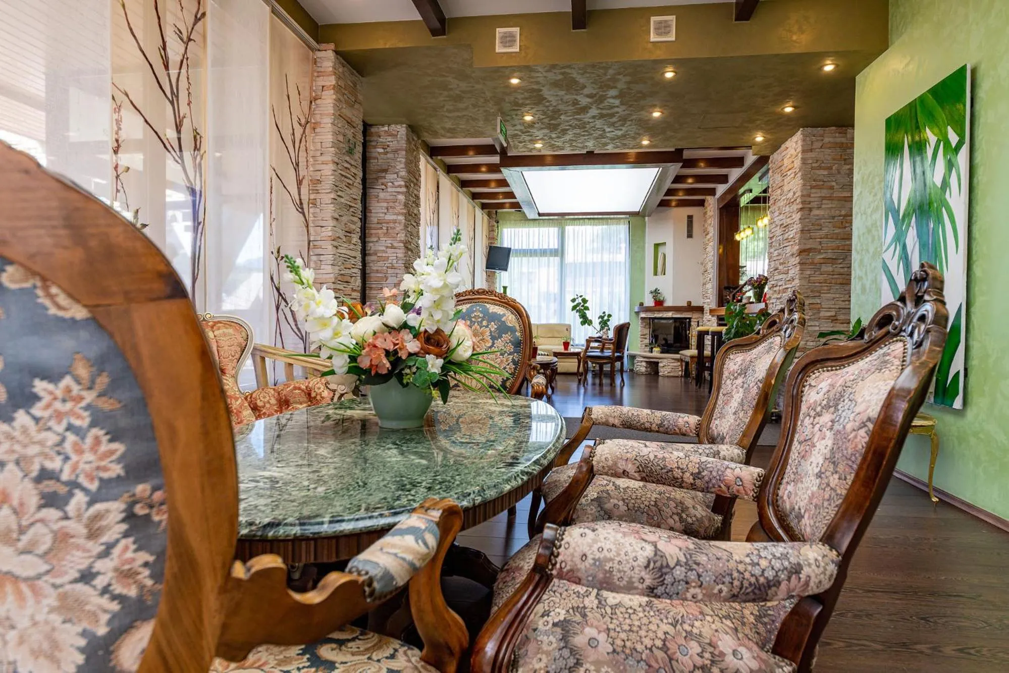 Lobby or reception in Casa Freya