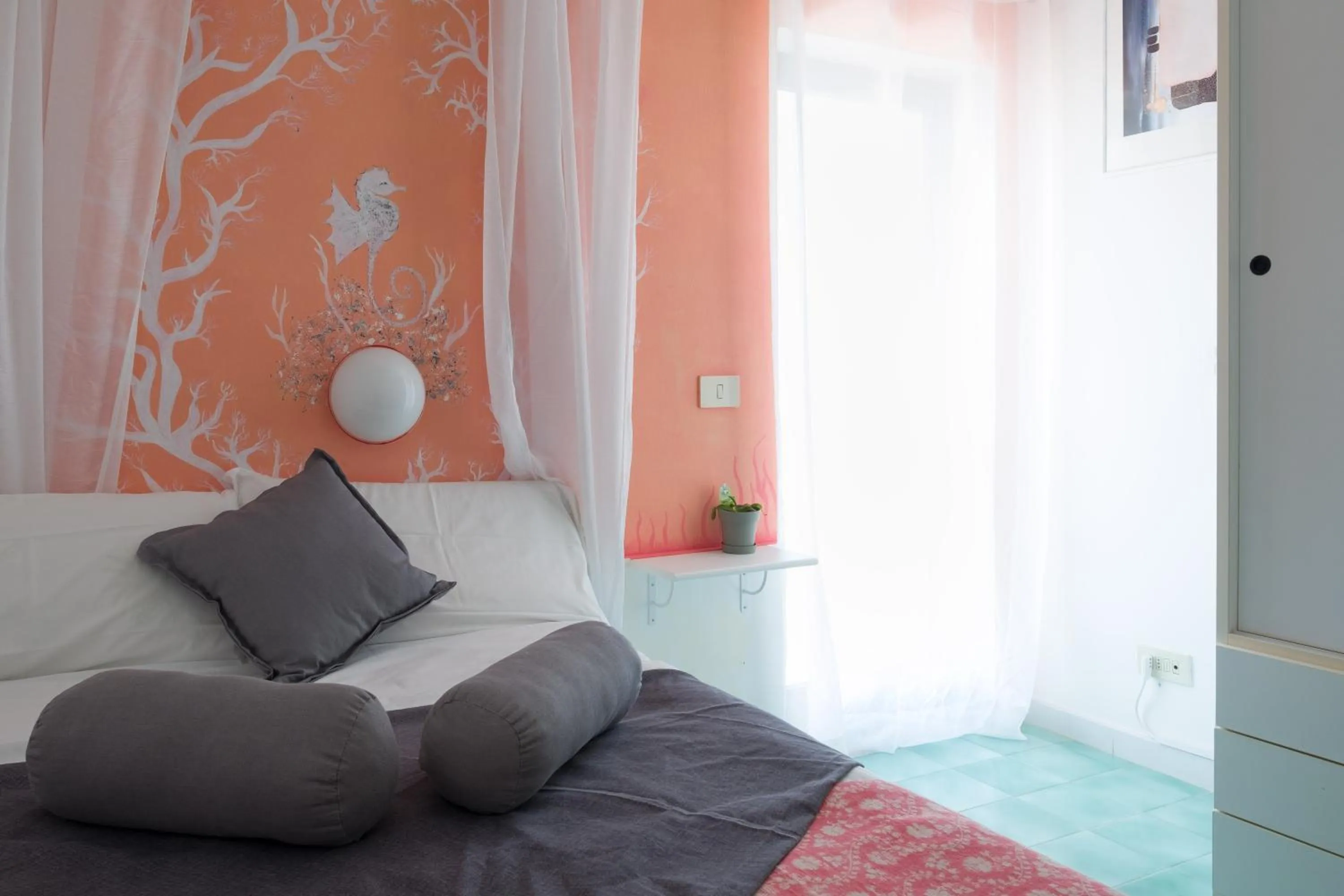 Bed in Hotel Punto Verde