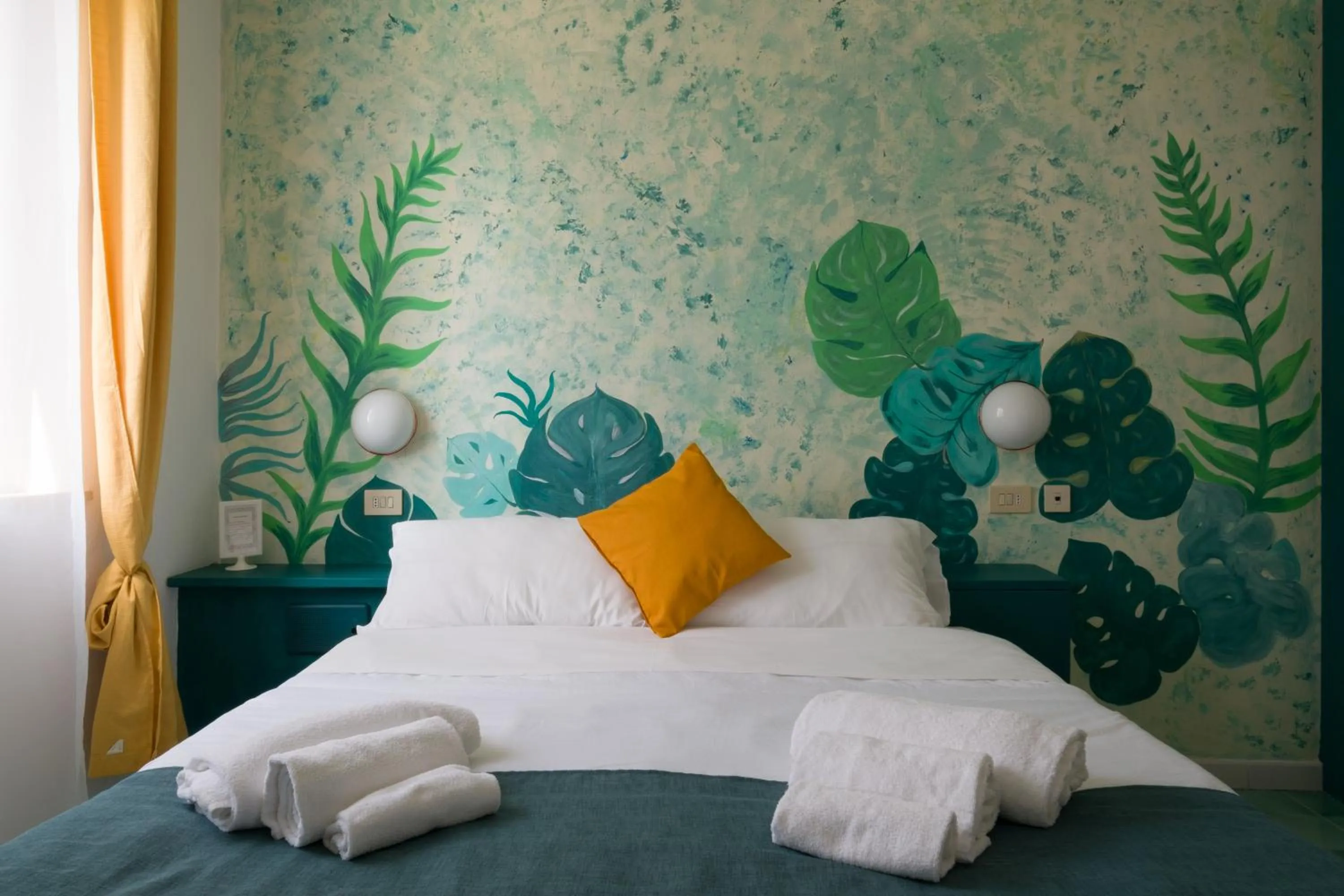 Bed in Hotel Punto Verde