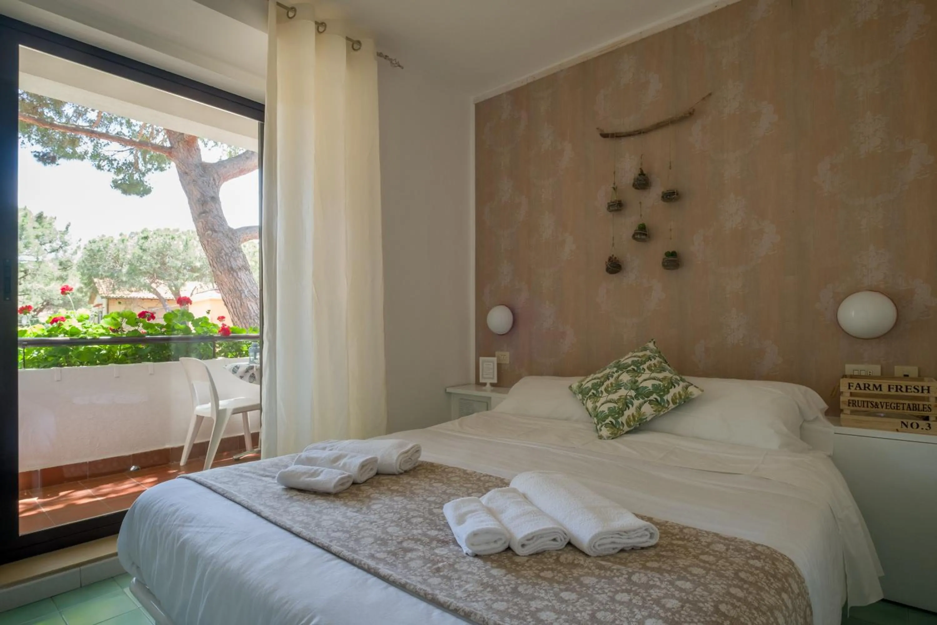 Bed in Hotel Punto Verde