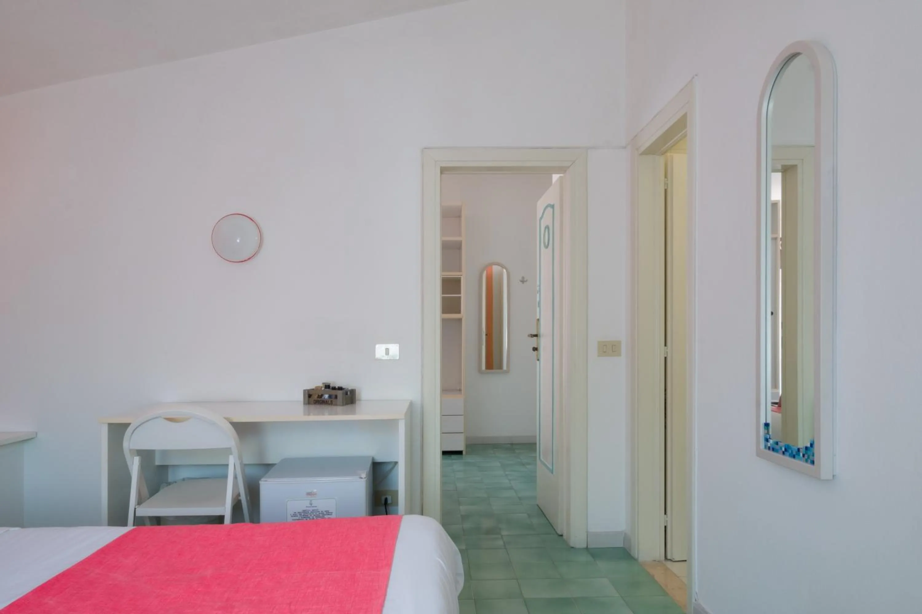 Bed in Hotel Punto Verde