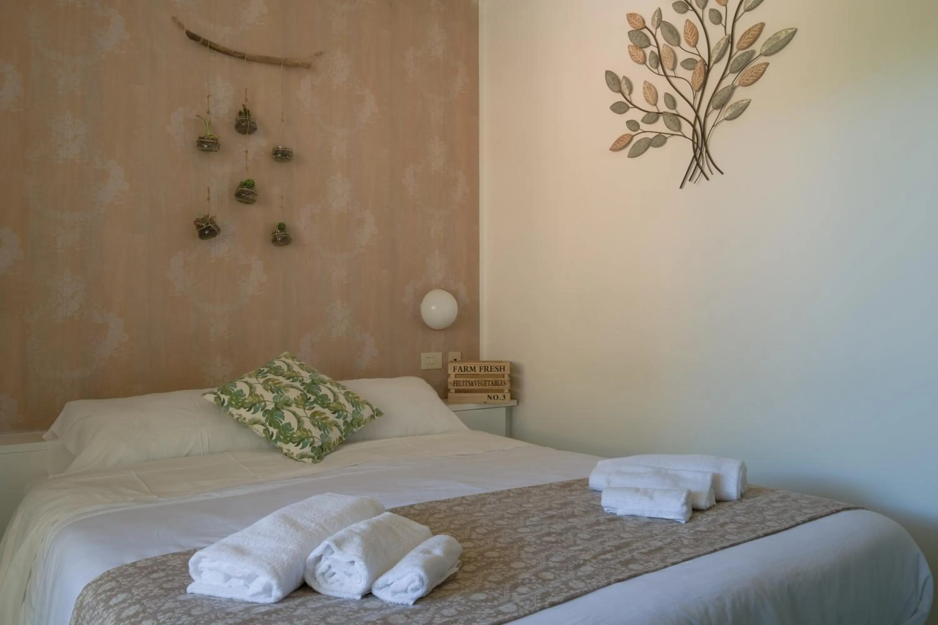 Bed in Hotel Punto Verde