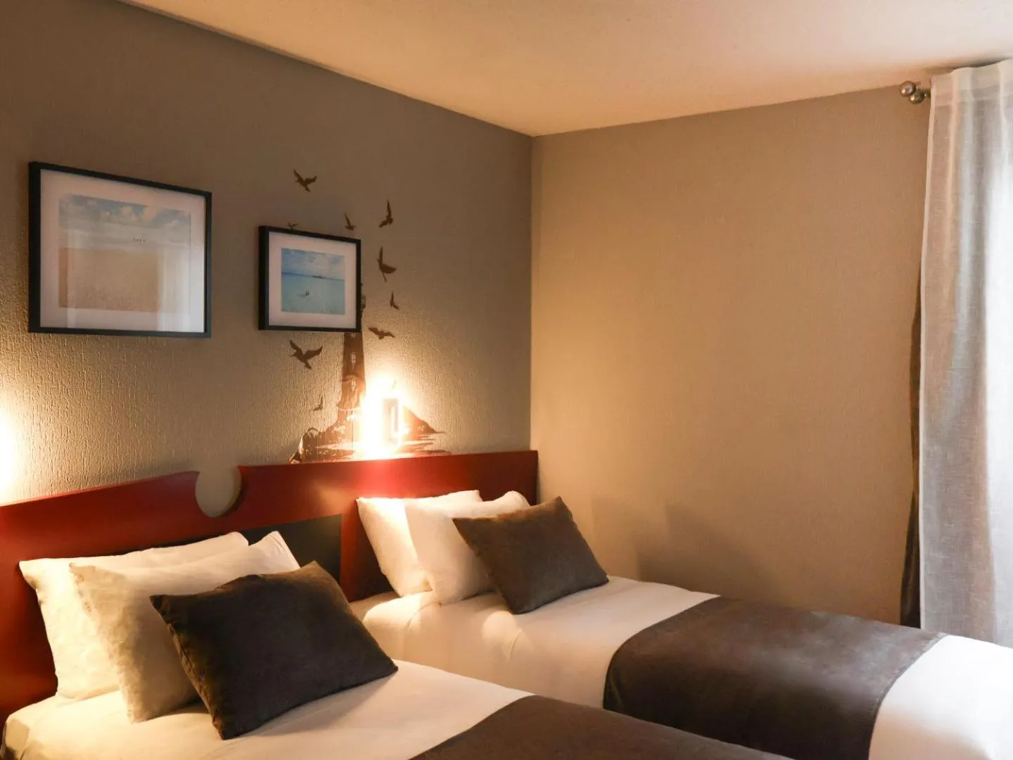 Bedroom, Bed in Rinascitel Larmor Plage