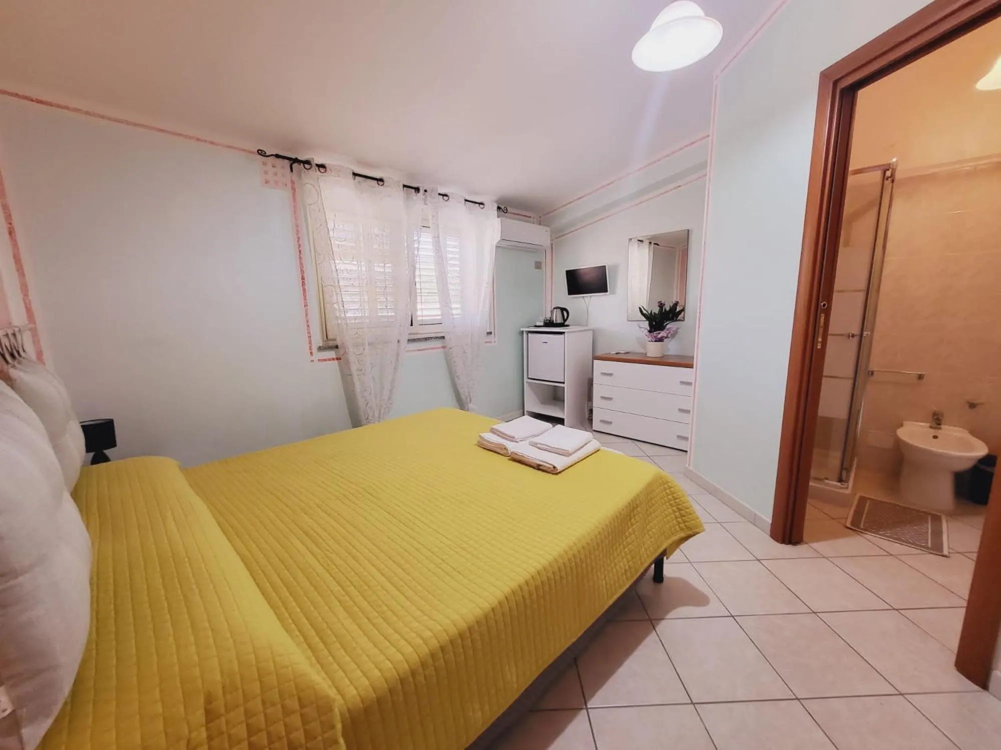 Bedroom, Bed in B&B Il Girasole