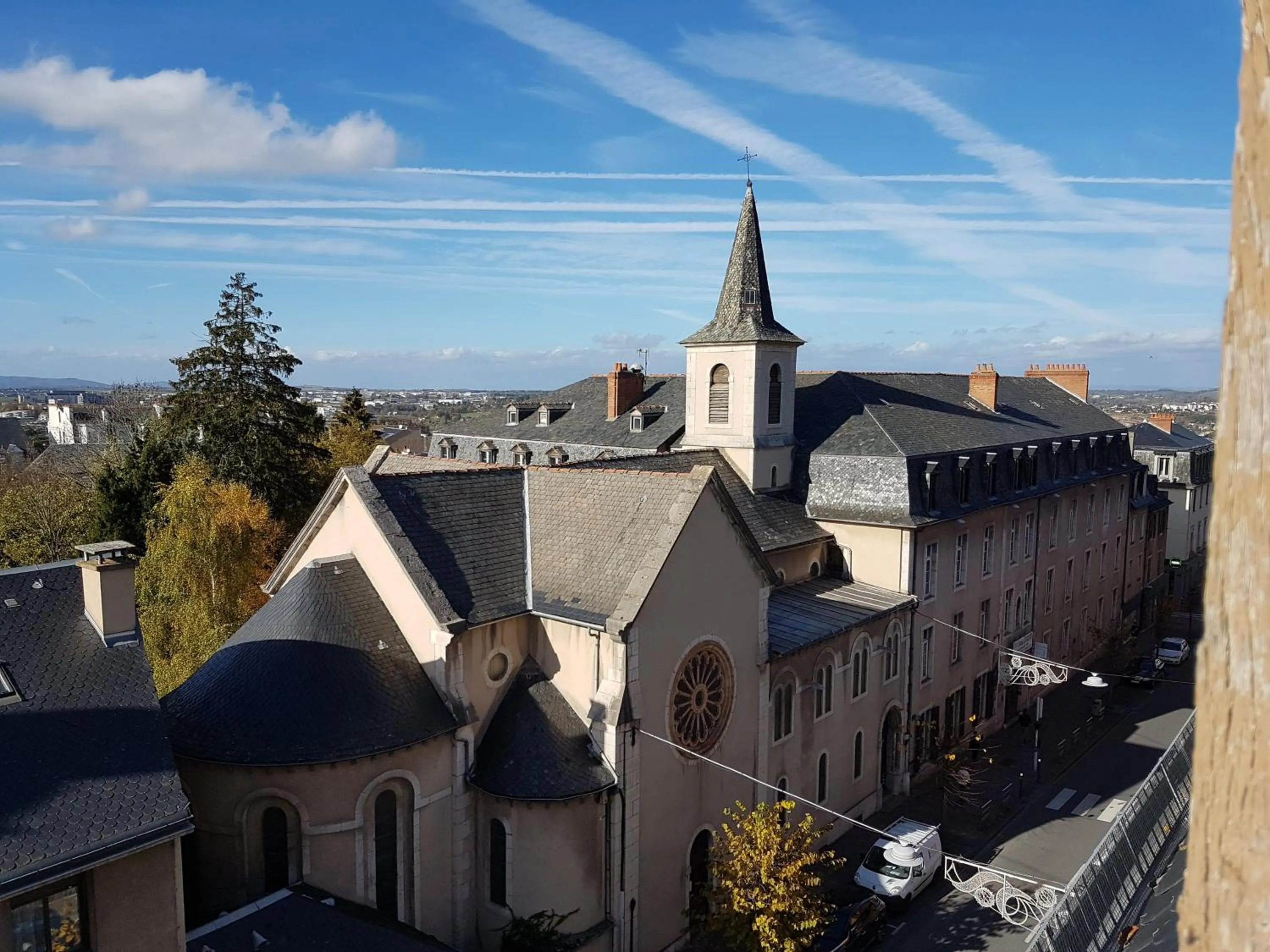 City view in Hôtel Concorde - Rodez Centre Ville
